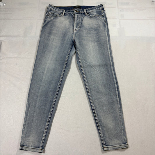 Rise Supply Co Womens Jeans Light Wash High Rise Skinny Stretch Y2K Denim