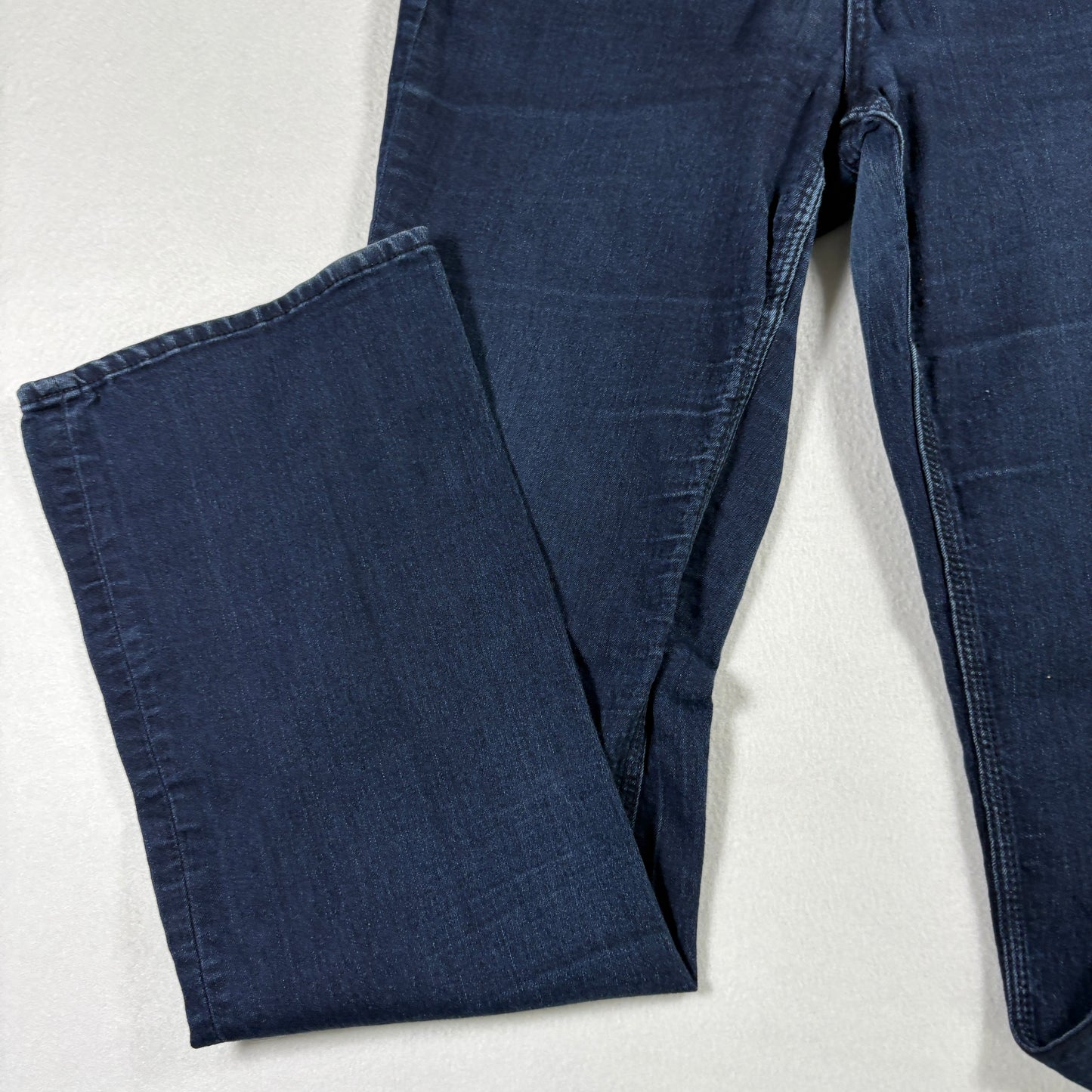 NY&C Womens Jeans Size 10 Curvy Bootcut Dark Wash Denim Y2K 90s Grunge Stretch