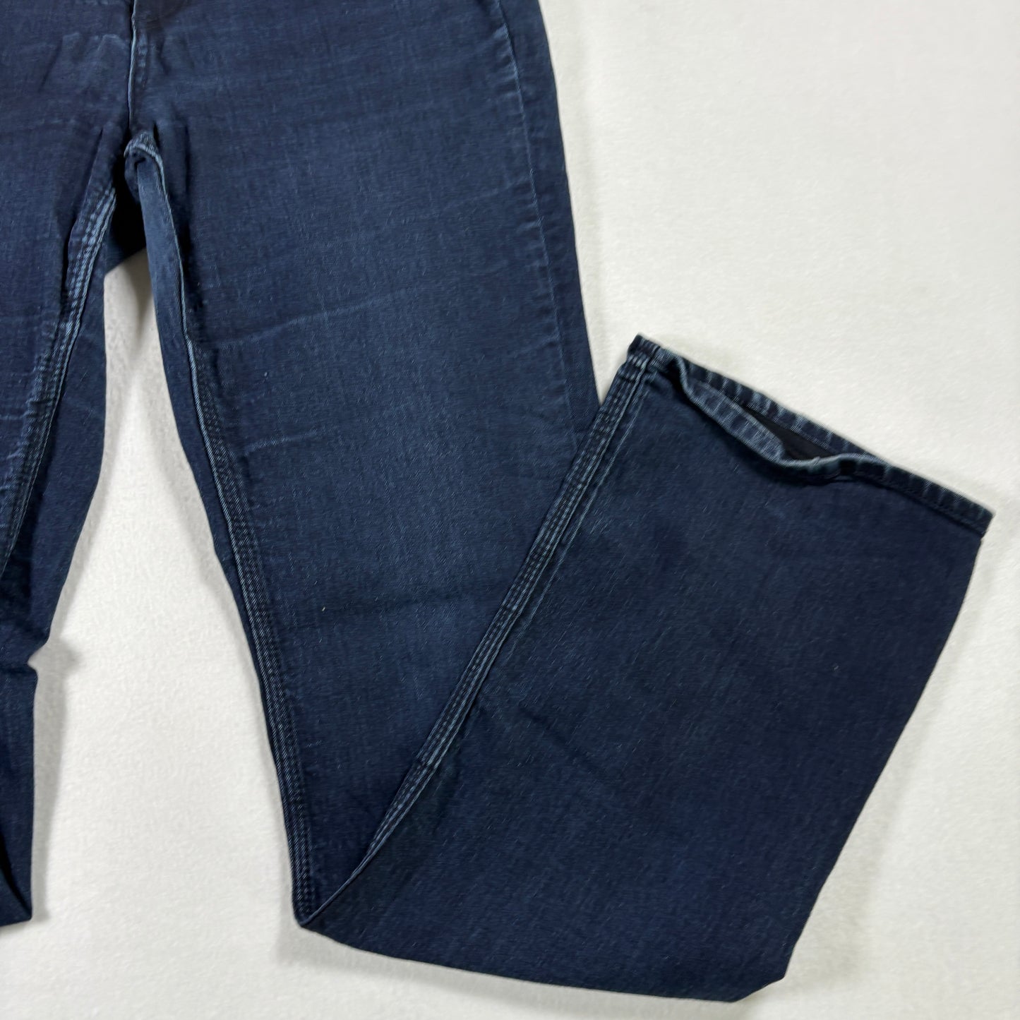 NY&C Womens Jeans Size 10 Curvy Bootcut Dark Wash Denim Y2K 90s Grunge Stretch