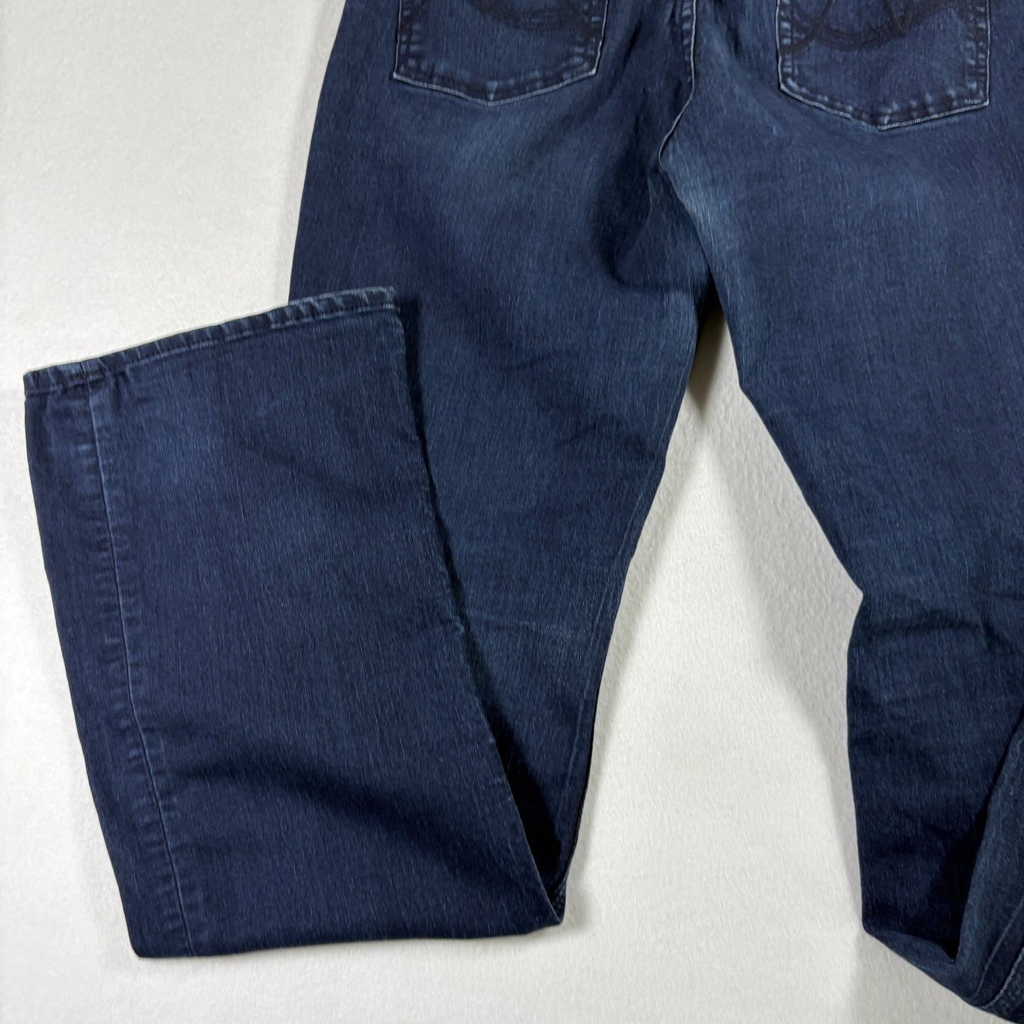 NY&C Womens Jeans Size 10 Curvy Bootcut Dark Wash Denim Y2K 90s Grunge Stretch