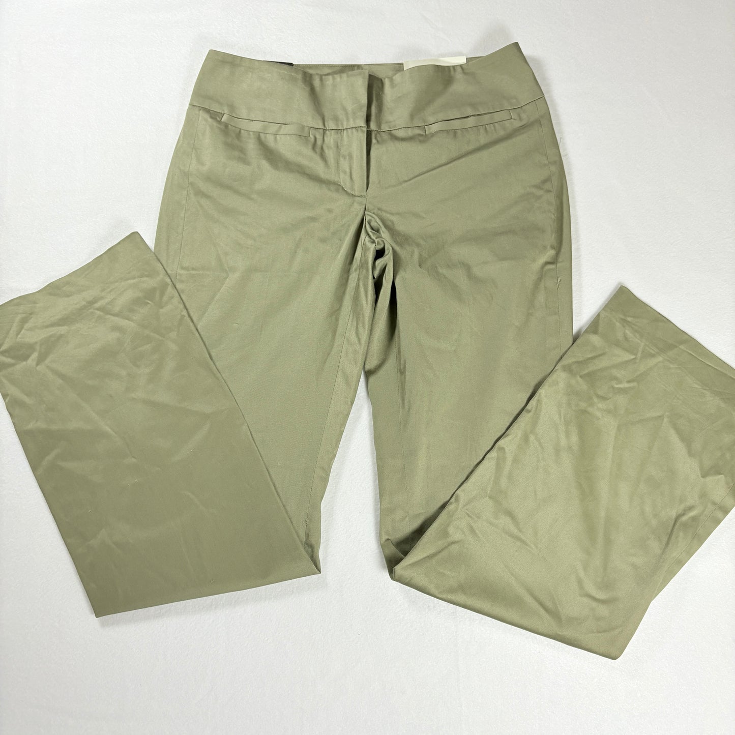 Tommy Hilfiger Women’s Dress Pants Khaki Beige Straight Leg Size 6 NWT