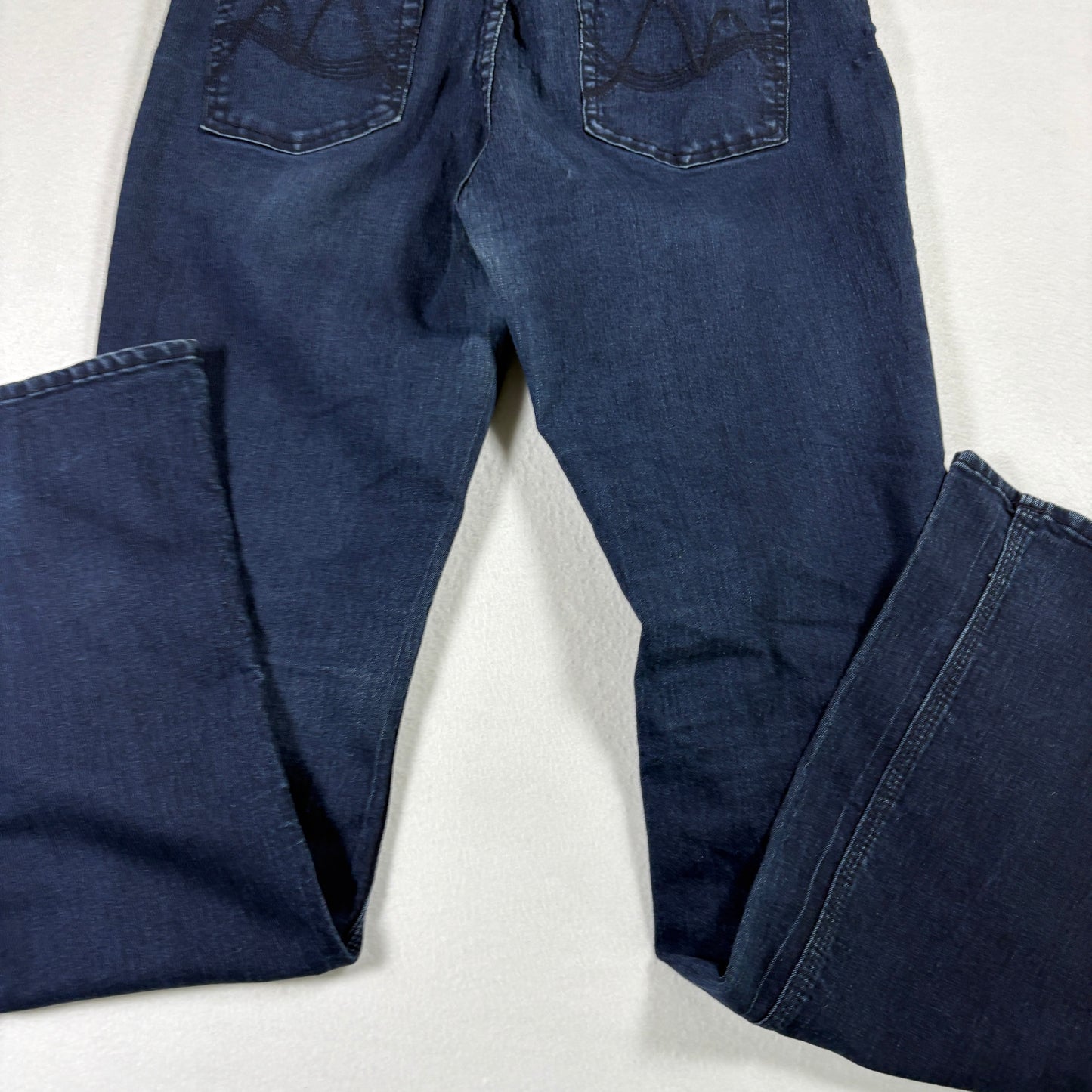 NY&C Womens Jeans Size 10 Curvy Bootcut Dark Wash Denim Y2K 90s Grunge Stretch