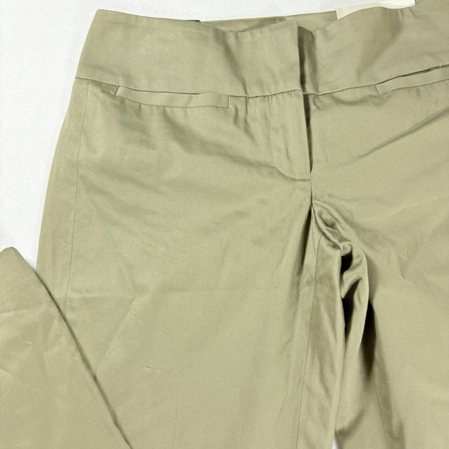 Tommy Hilfiger Women’s Dress Pants Khaki Beige Straight Leg Size 6 NWT