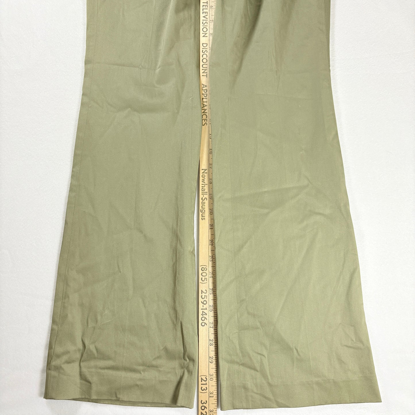 Tommy Hilfiger Women’s Dress Pants Khaki Beige Straight Leg Size 6 NWT