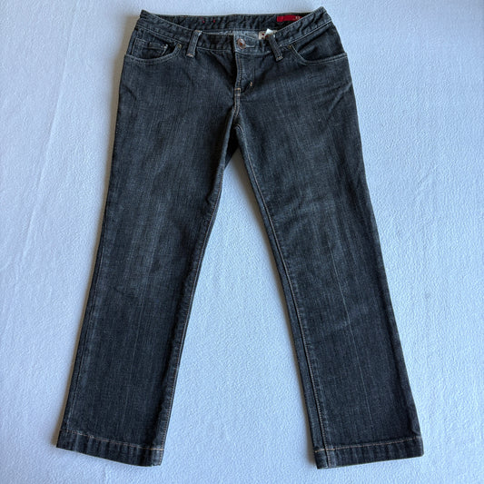 X2 Womens Bootcut Jeans Size 6 Dark Wash Stretch Denim Mid Rise Classic Bootcut