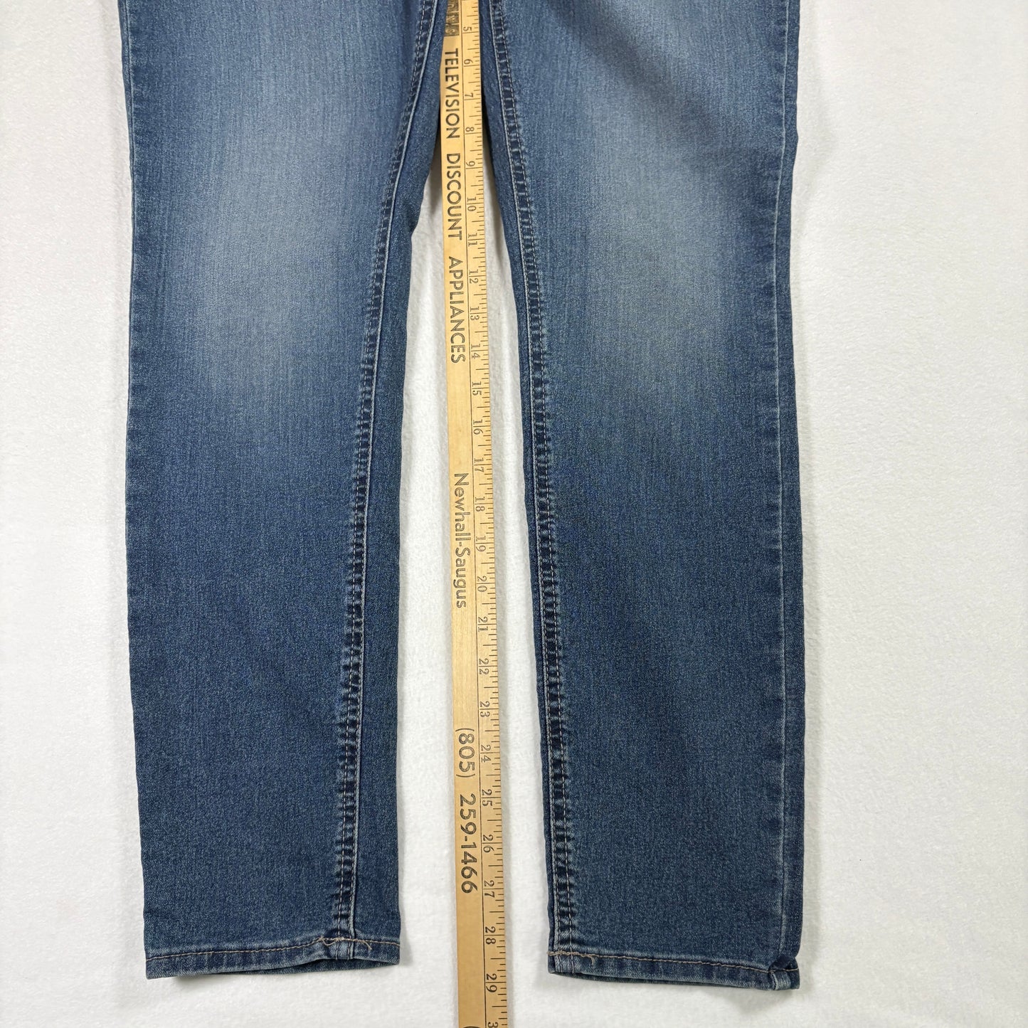 Lee Womens Jeans Size 10 Blue Denim Mid Rise Straight Stretch Y2K Vintage