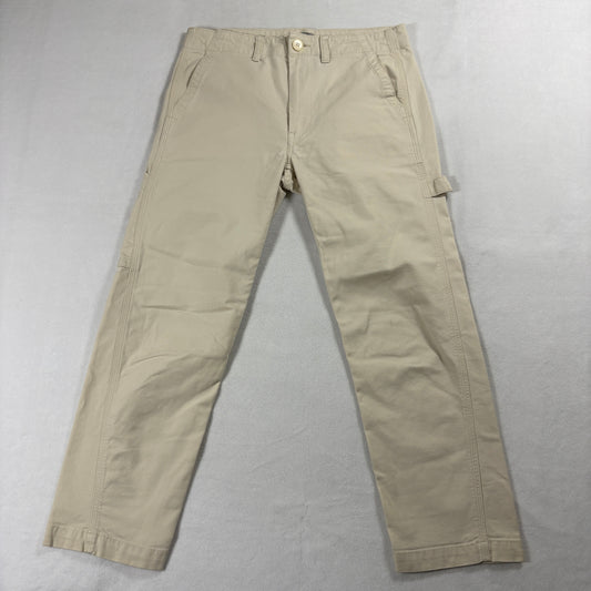 Vince Pants Womens 25 Slim Utility Beige Y2K Minimalist Streetwear Style Fit Up!