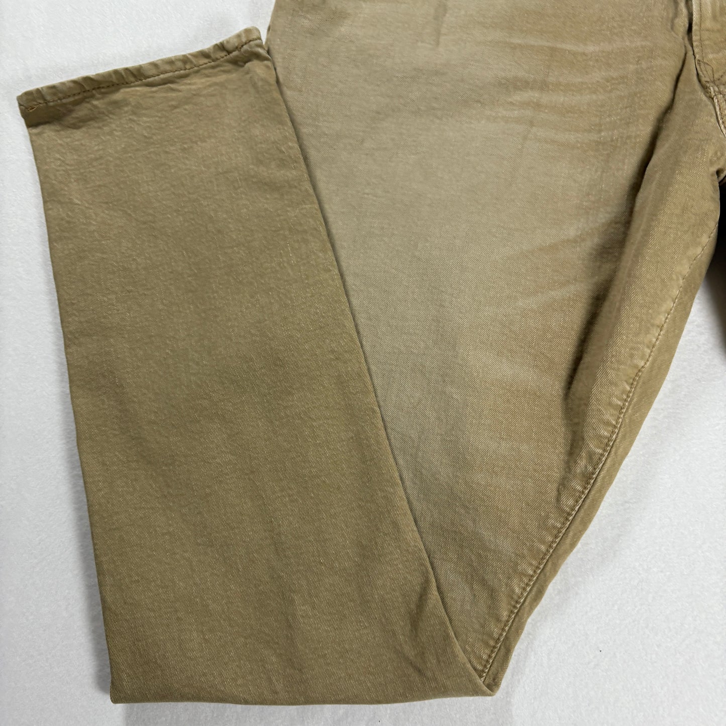 Polo Ralph Lauren Men’s Jeans Khaki Beige Denim Pants Straight Fit 42x32