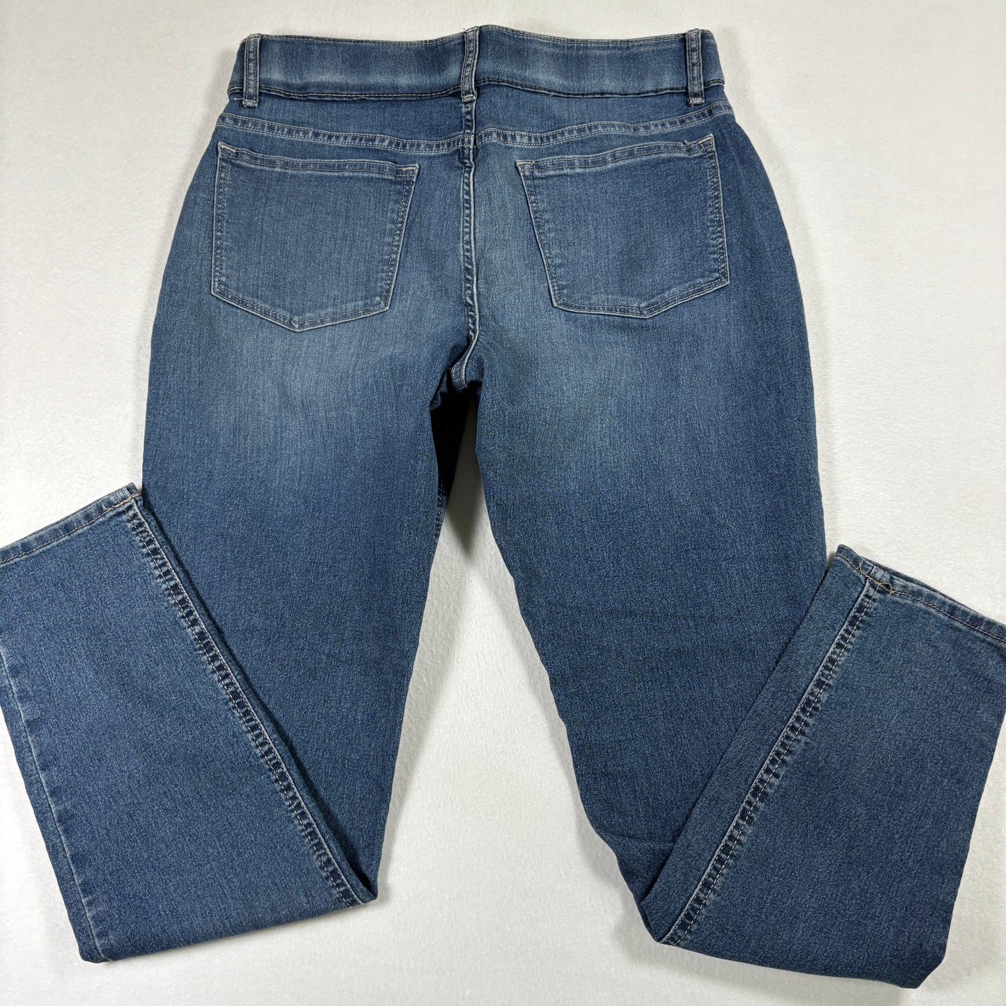 Lee Womens Jeans Size 10 Blue Denim Mid Rise Straight Stretch Y2K Vintage