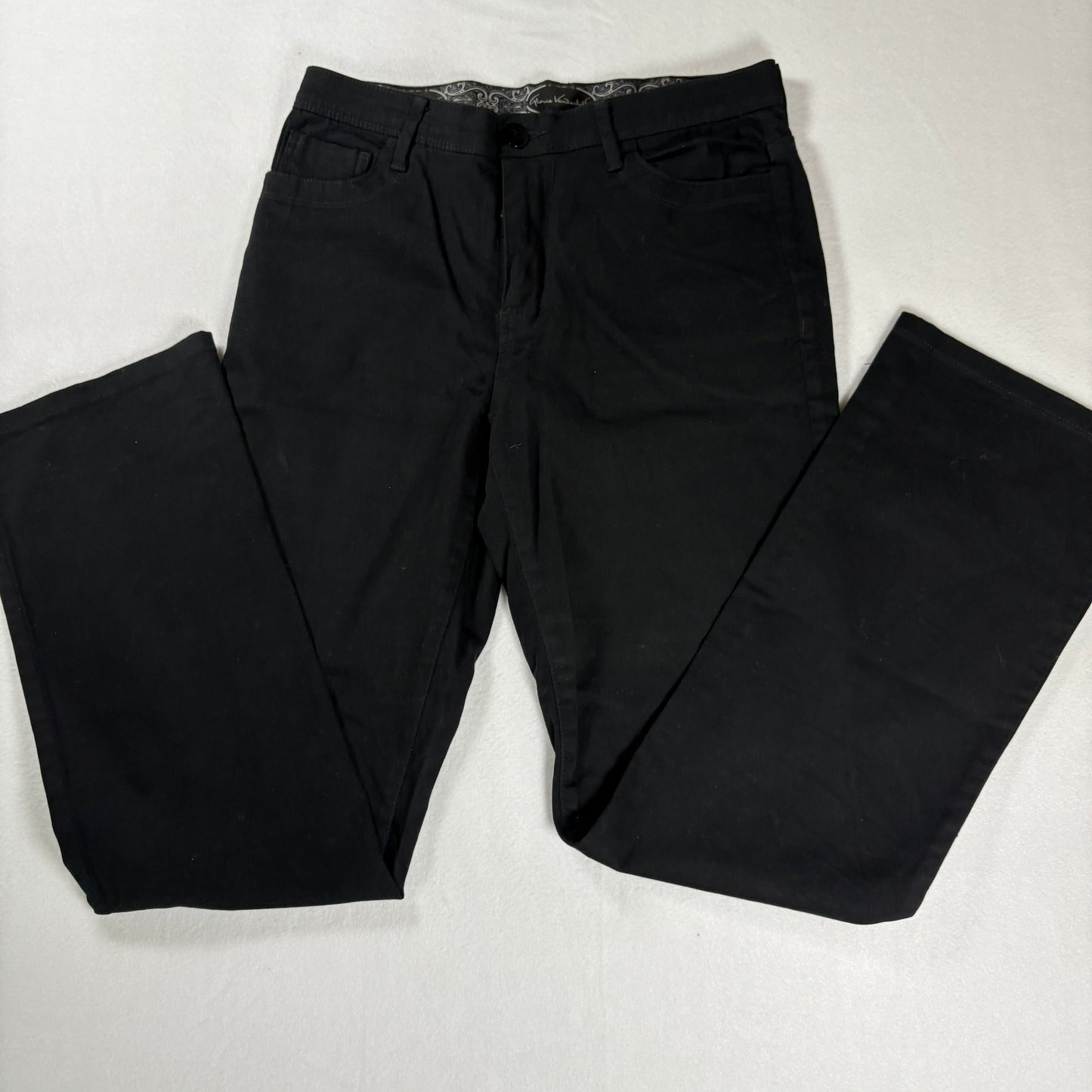 Gloria Vanderbilt Pants Black Size 8 Classic Straight Leg Casual Women’s