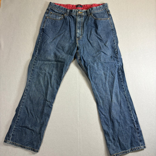 Dockers Jeans W36 L30 Fits Like 33x29 Blue Straight Leg Denim Classic Casual