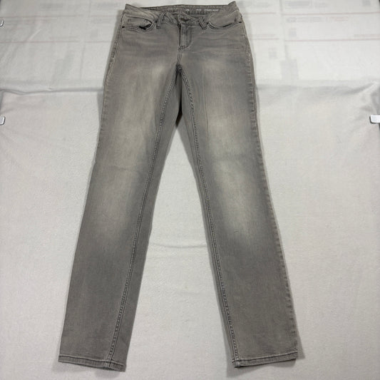 Calvin Klein Jeans Womens 8x32 Gray Ultimate Skinny Mid Rise Stretch Denim