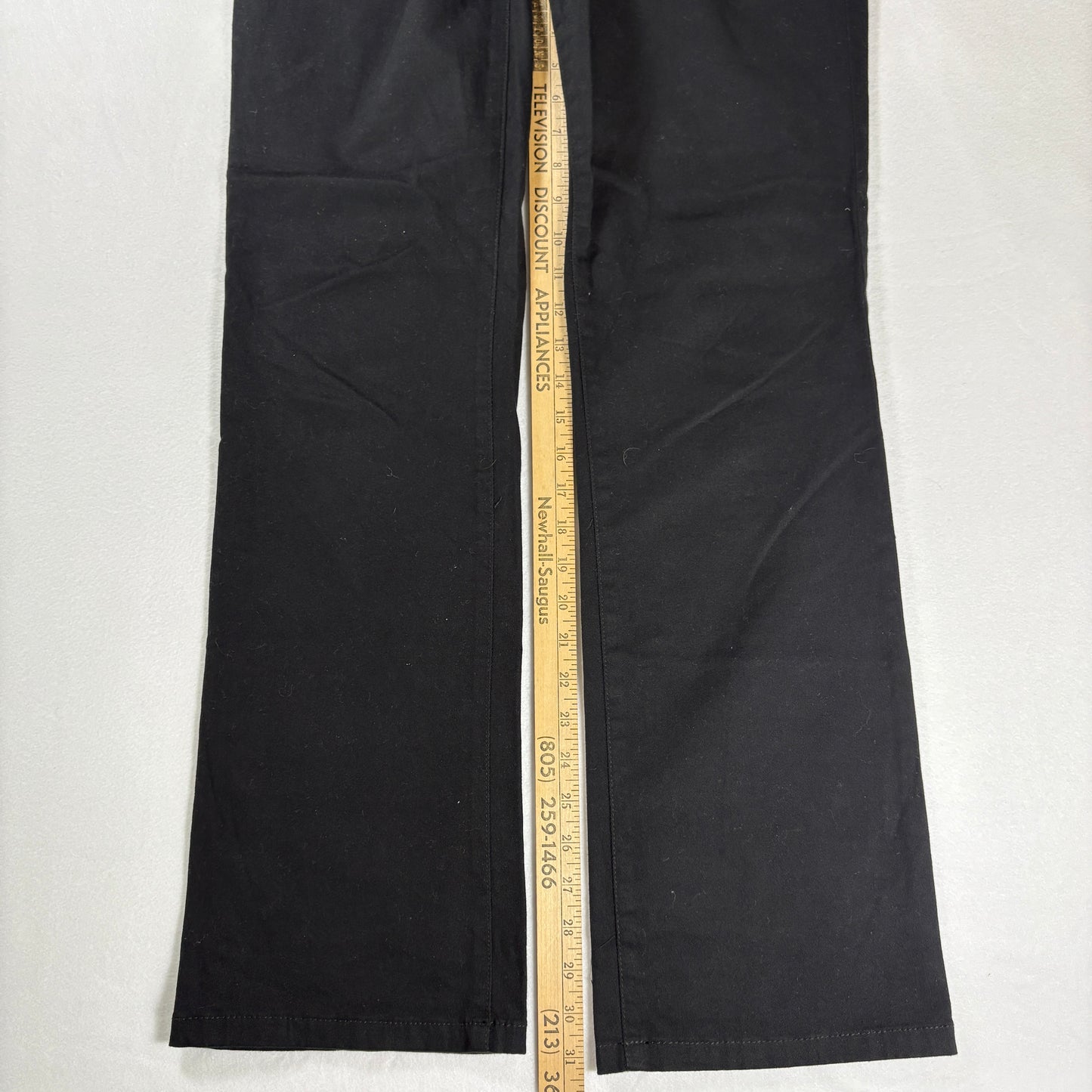 Gloria Vanderbilt Pants Black Size 8 Classic Straight Leg Casual Women’s