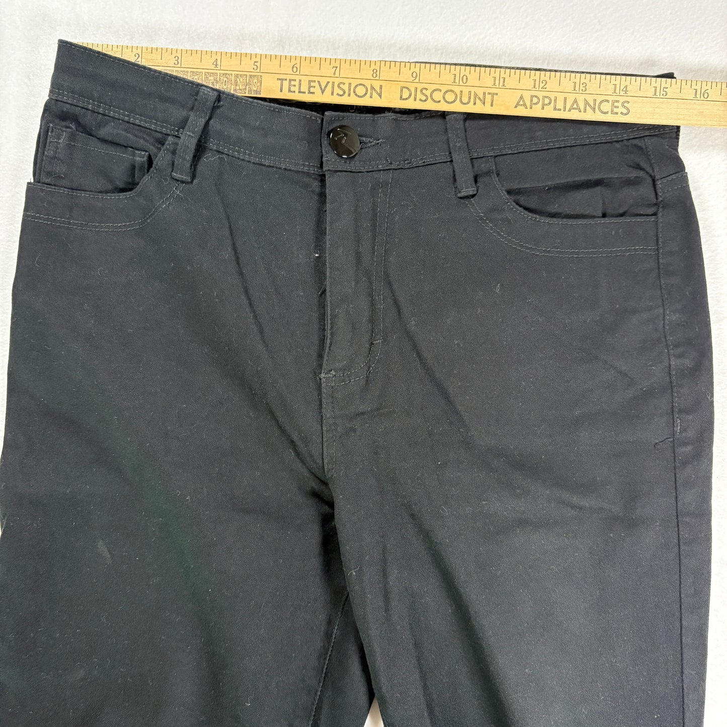 Gloria Vanderbilt Pants Black Size 8 Classic Straight Leg Casual Women’s