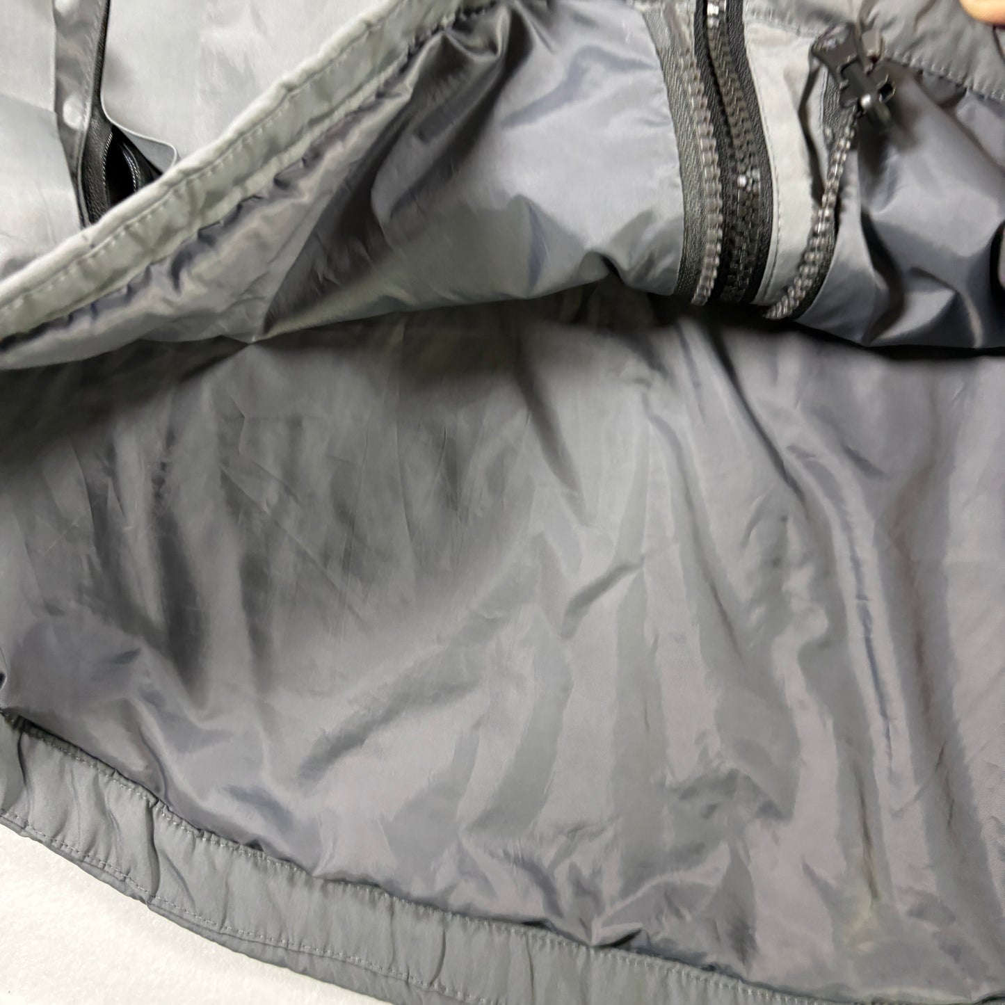 Champion Mens Medium Gray 3-in-1 Systems Jacket Hooded Waterproof Windbreaker