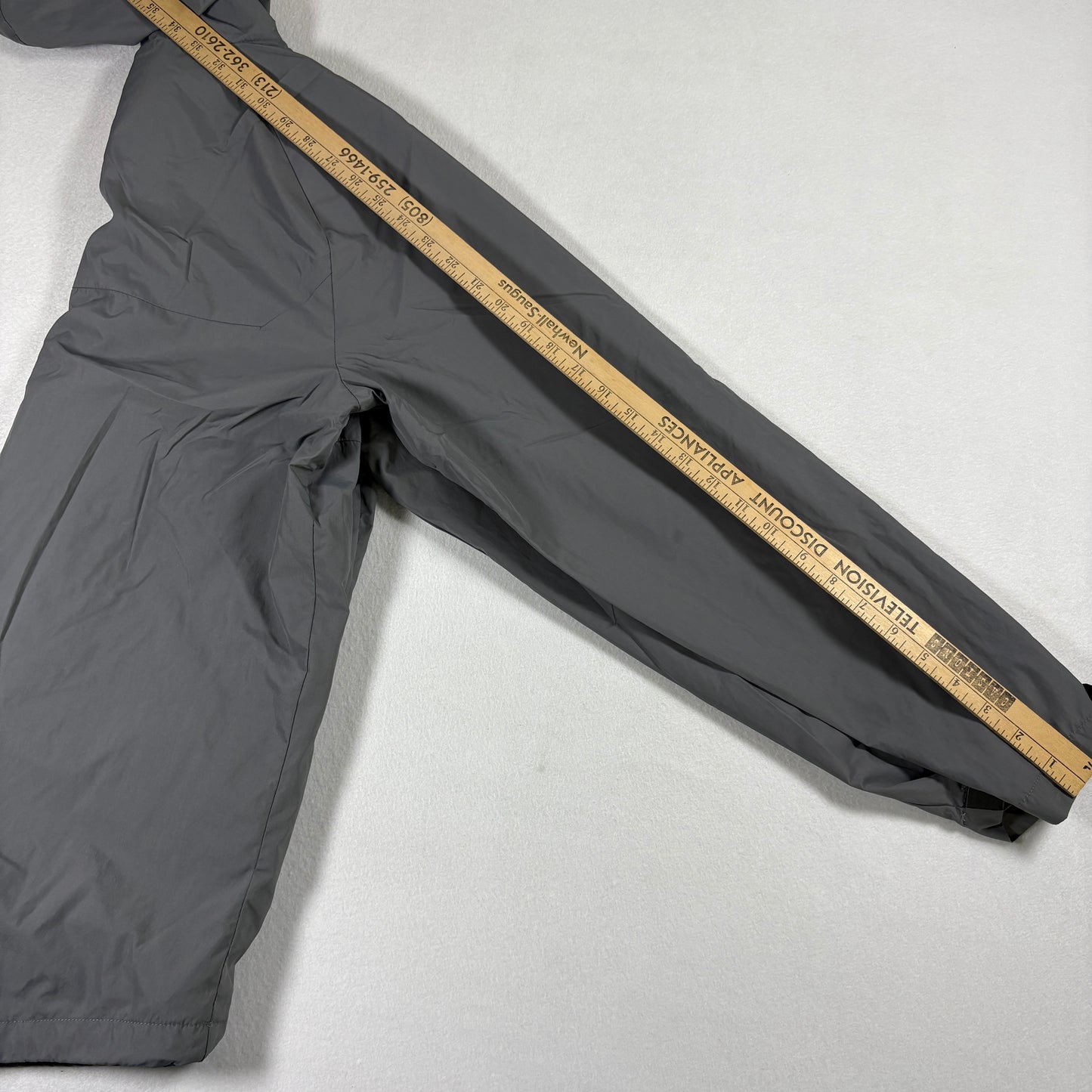 Champion Mens Medium Gray 3-in-1 Systems Jacket Hooded Waterproof Windbreaker