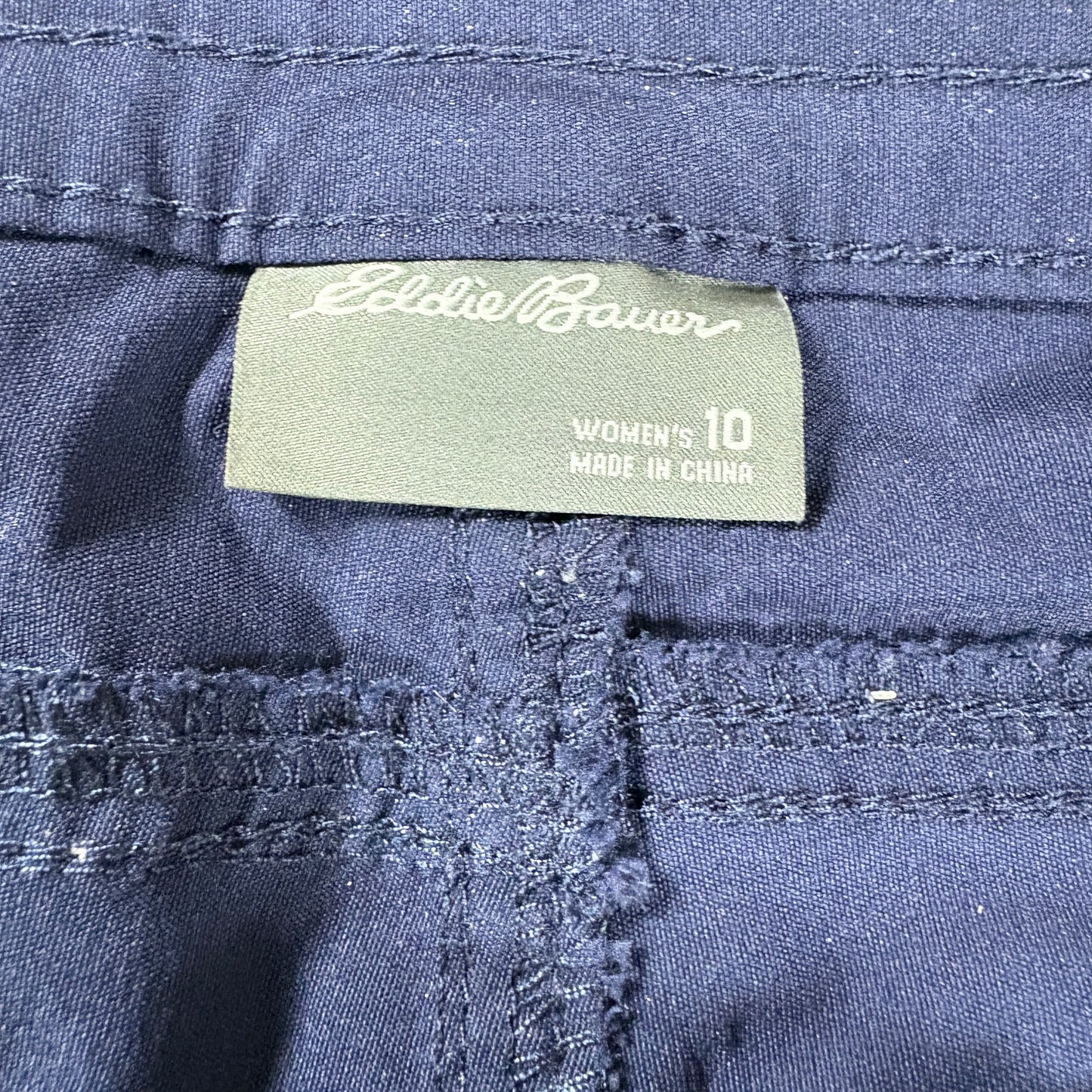 Eddie Bauer Women’s Shorts Size 10 Navy Blue Outdoor Hiking Casual