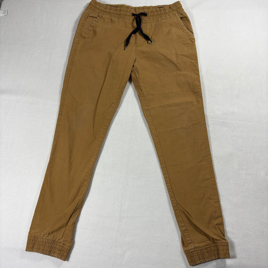 Vintage Style Jogger Pants Mens Size M Brown Southpole Retro Look Streetwear Y2K