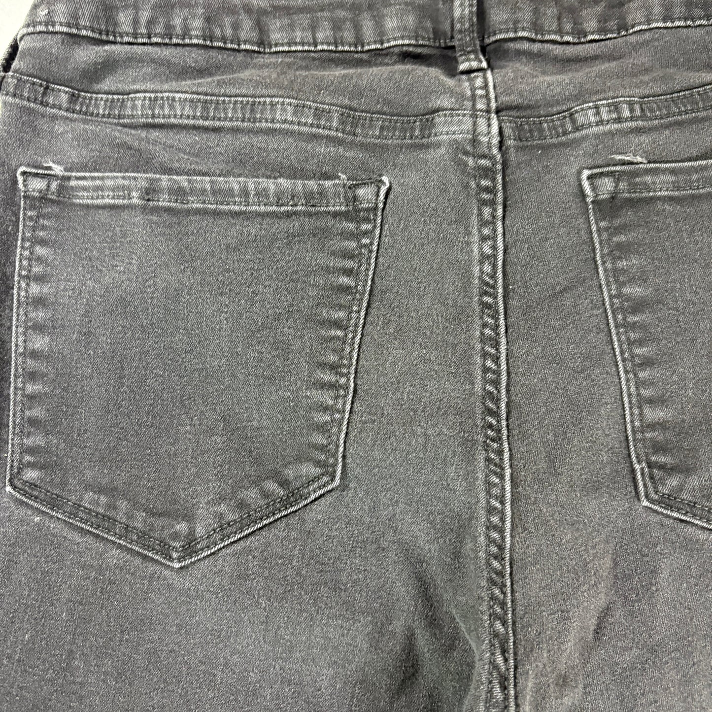 Old Navy Rockstar Jeans Women’s 12 Long Black Mid Rise Skinny Stretch Denim