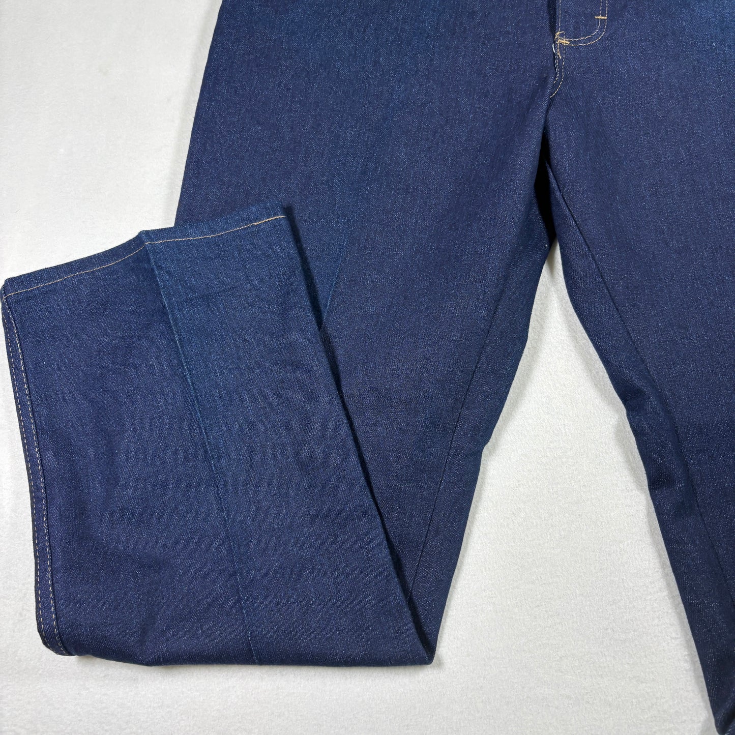 Basic Editions mens jeans 40x30 dark blue denim relaxed fit Y2K baggy grunge