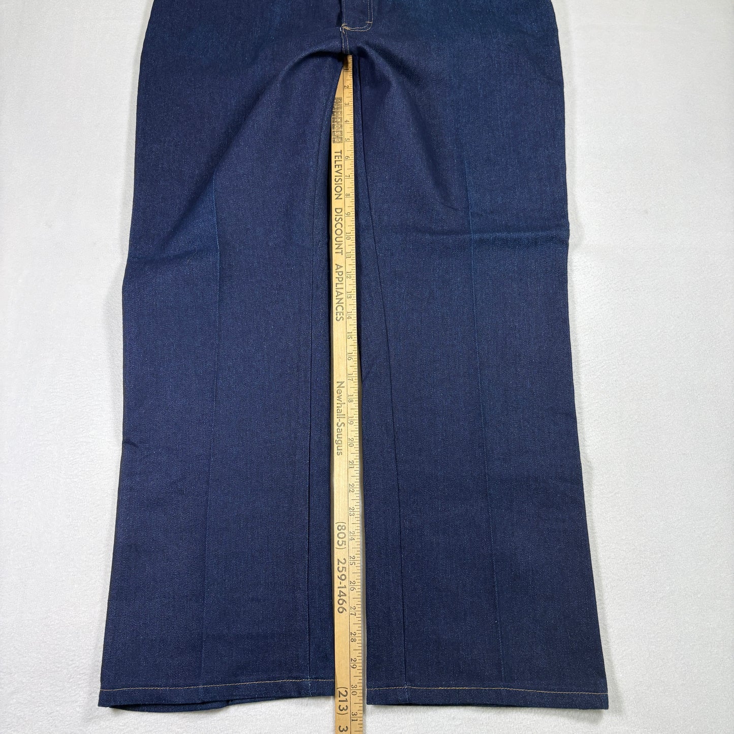 Basic Editions mens jeans 40x30 dark blue denim relaxed fit Y2K baggy grunge