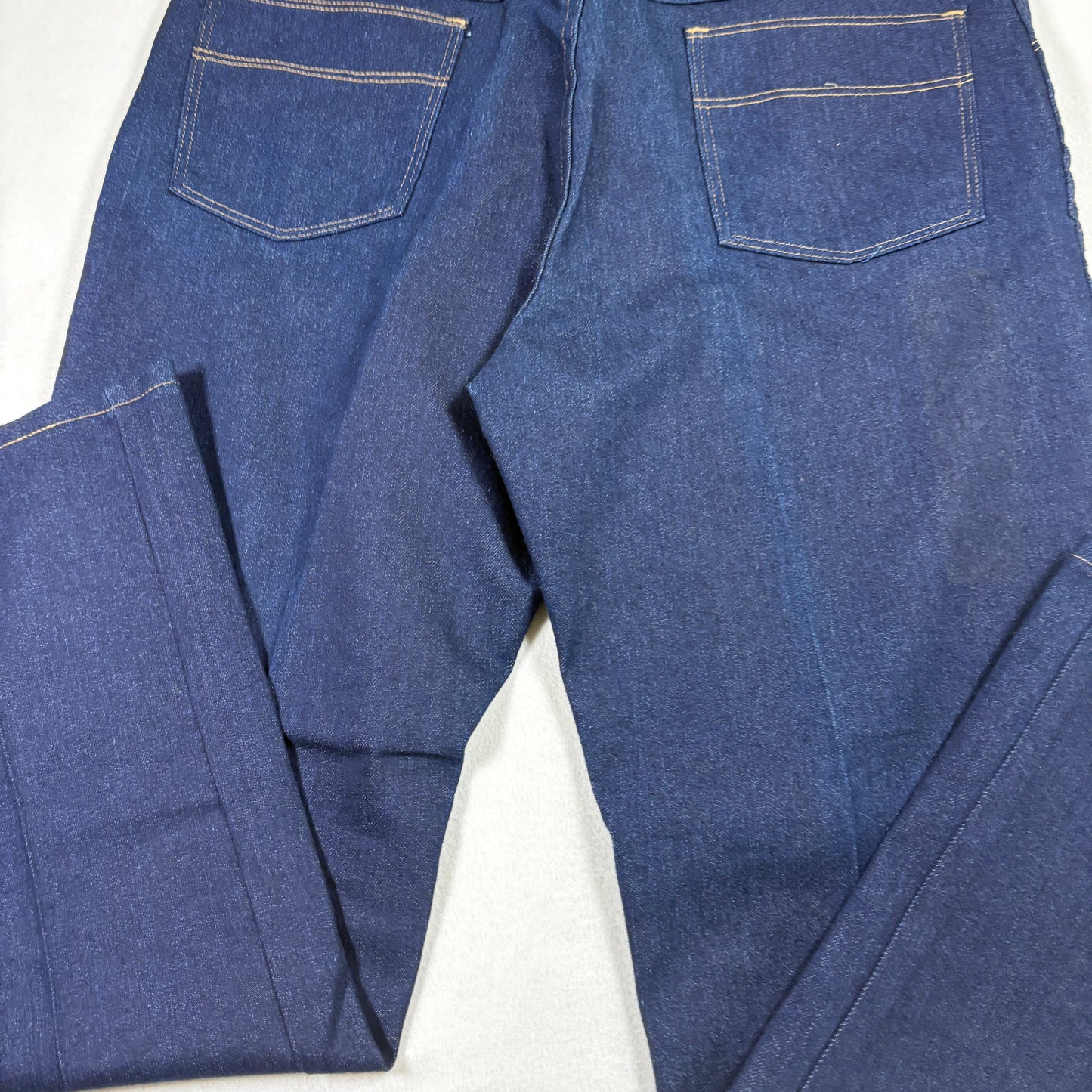 Basic Editions mens jeans 40x30 dark blue denim relaxed fit Y2K baggy grunge