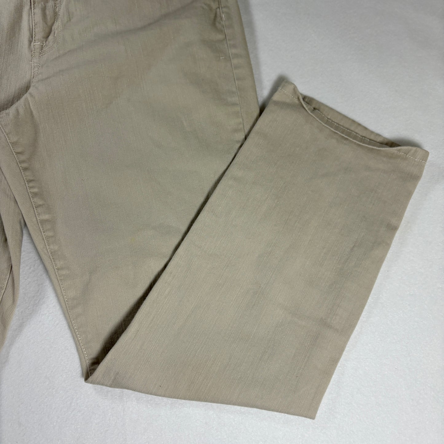 Bandolino Blu Jeans Women’s 12 Beige Khaki Straight Leg Casual Pants