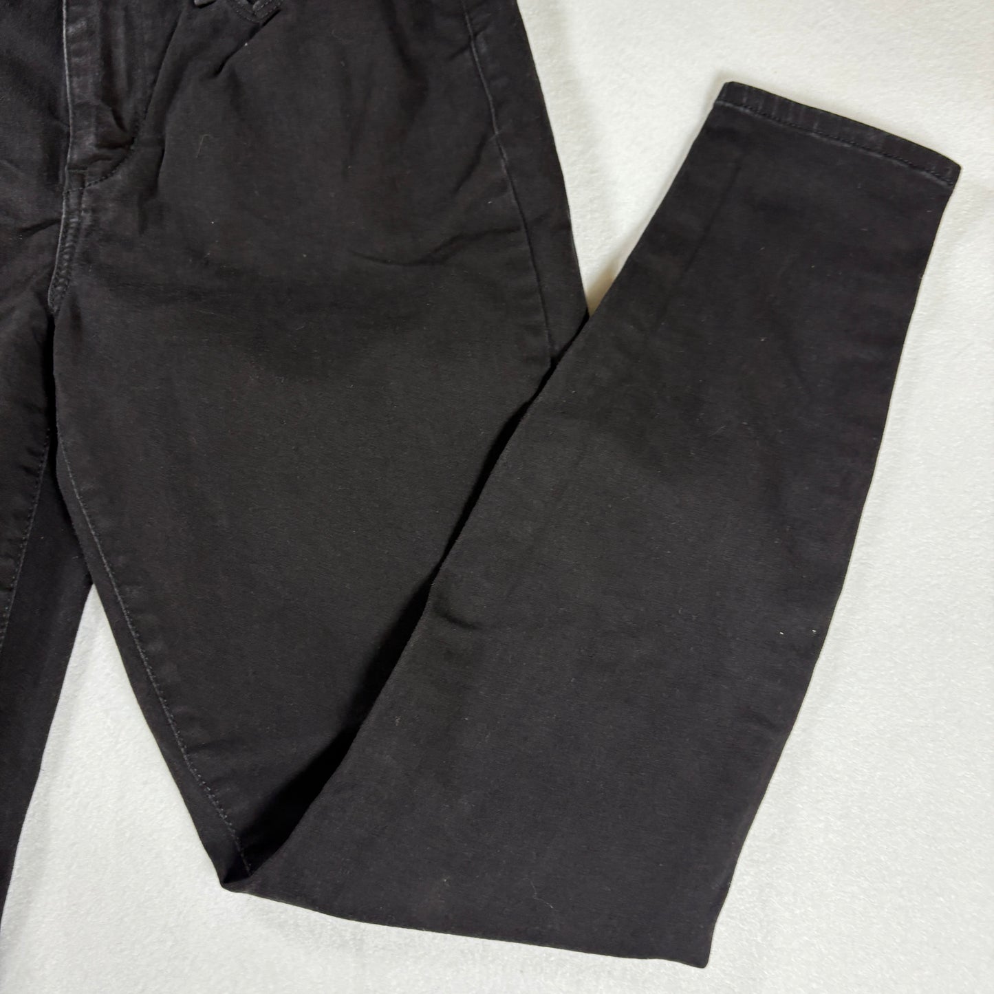 Levi’s Signature Jeans Women’s 8M Black Mid Rise Skinny Stretch Denim