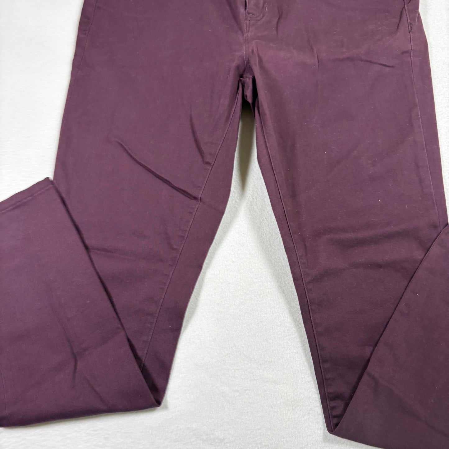 Gap womens jeans 10R burgundy always skinny stretch denim NWT Y2K grunge 90s