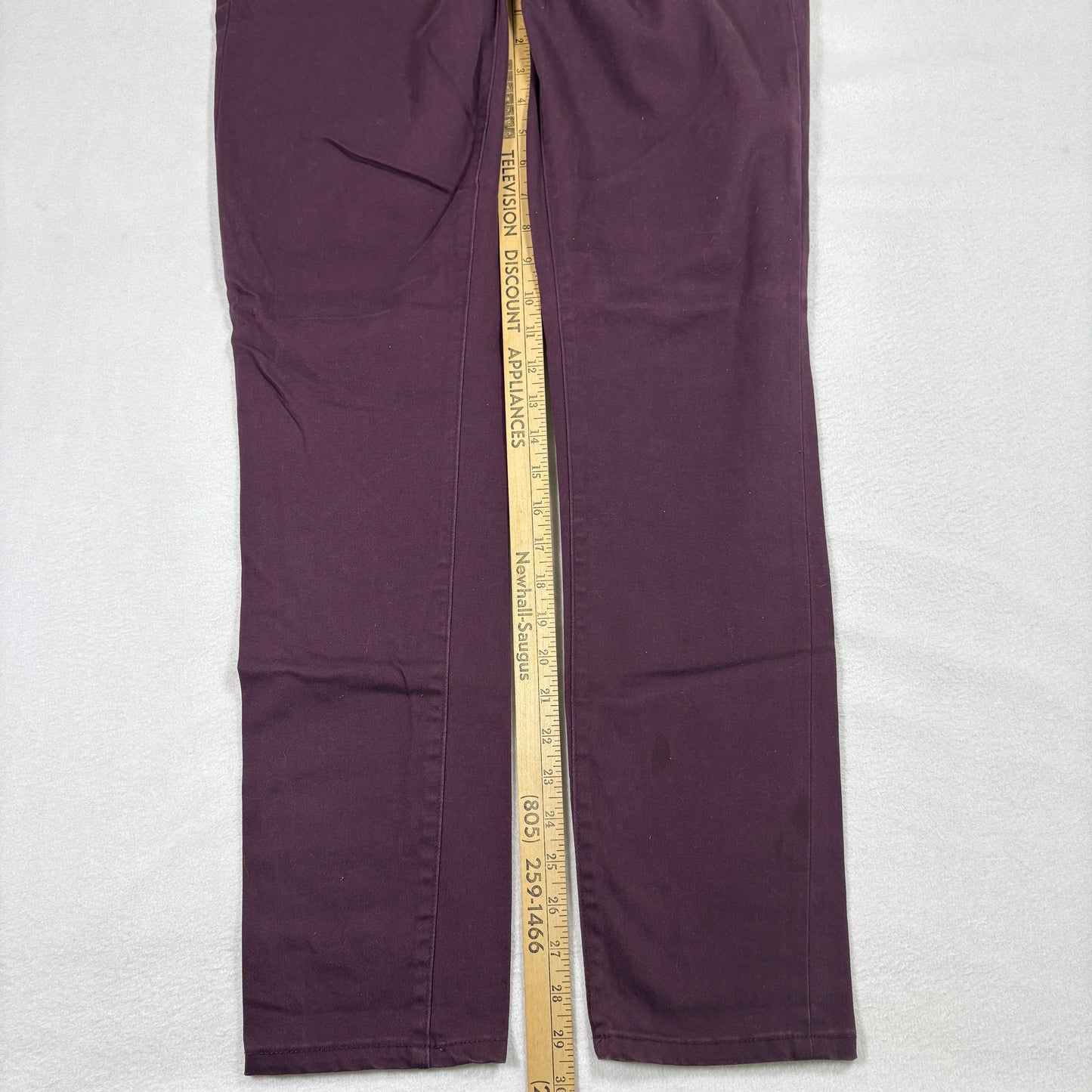 Gap womens jeans 10R burgundy always skinny stretch denim NWT Y2K grunge 90s