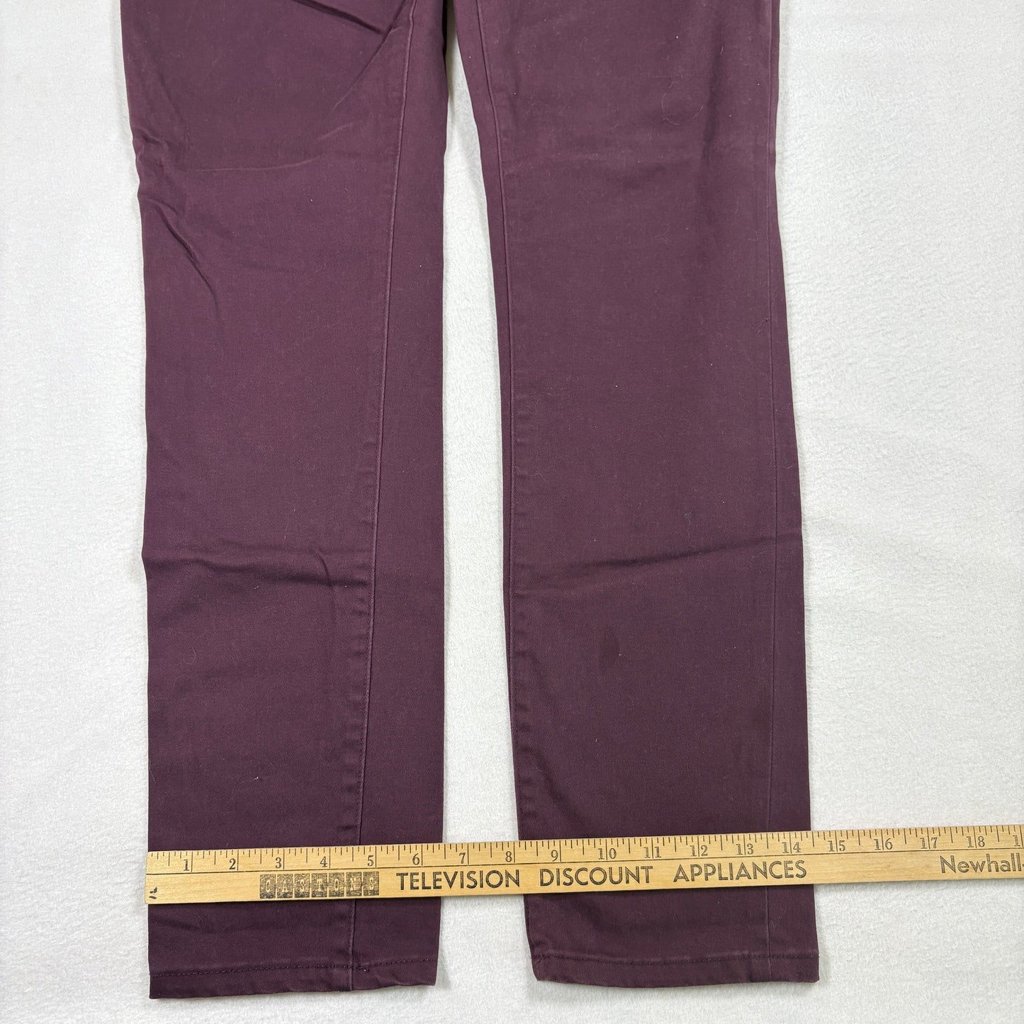 Gap womens jeans 10R burgundy always skinny stretch denim NWT Y2K grunge 90s
