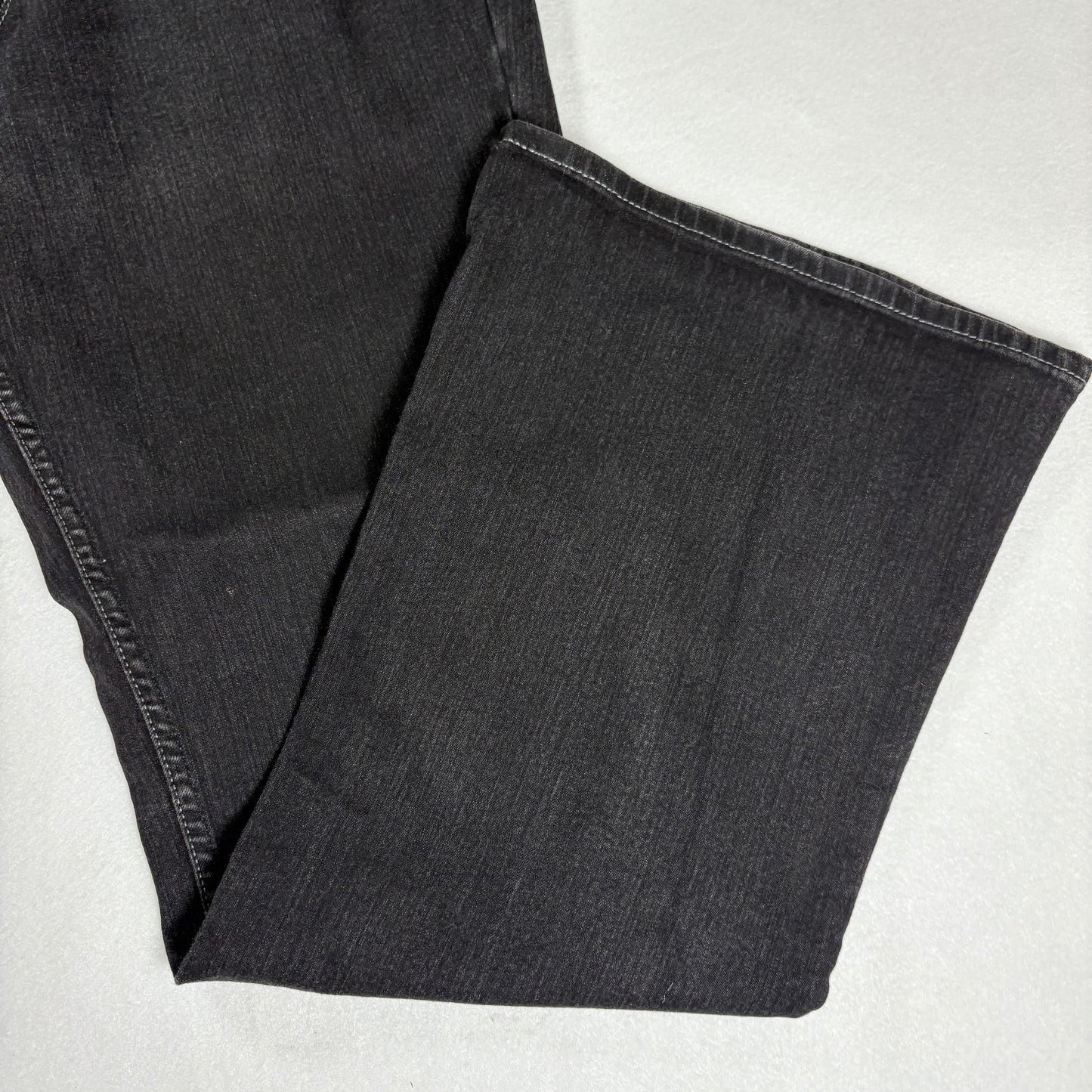 No Boundaries Jeans Juniors 13P Black Bootcut Flare Stretch Denim Pants