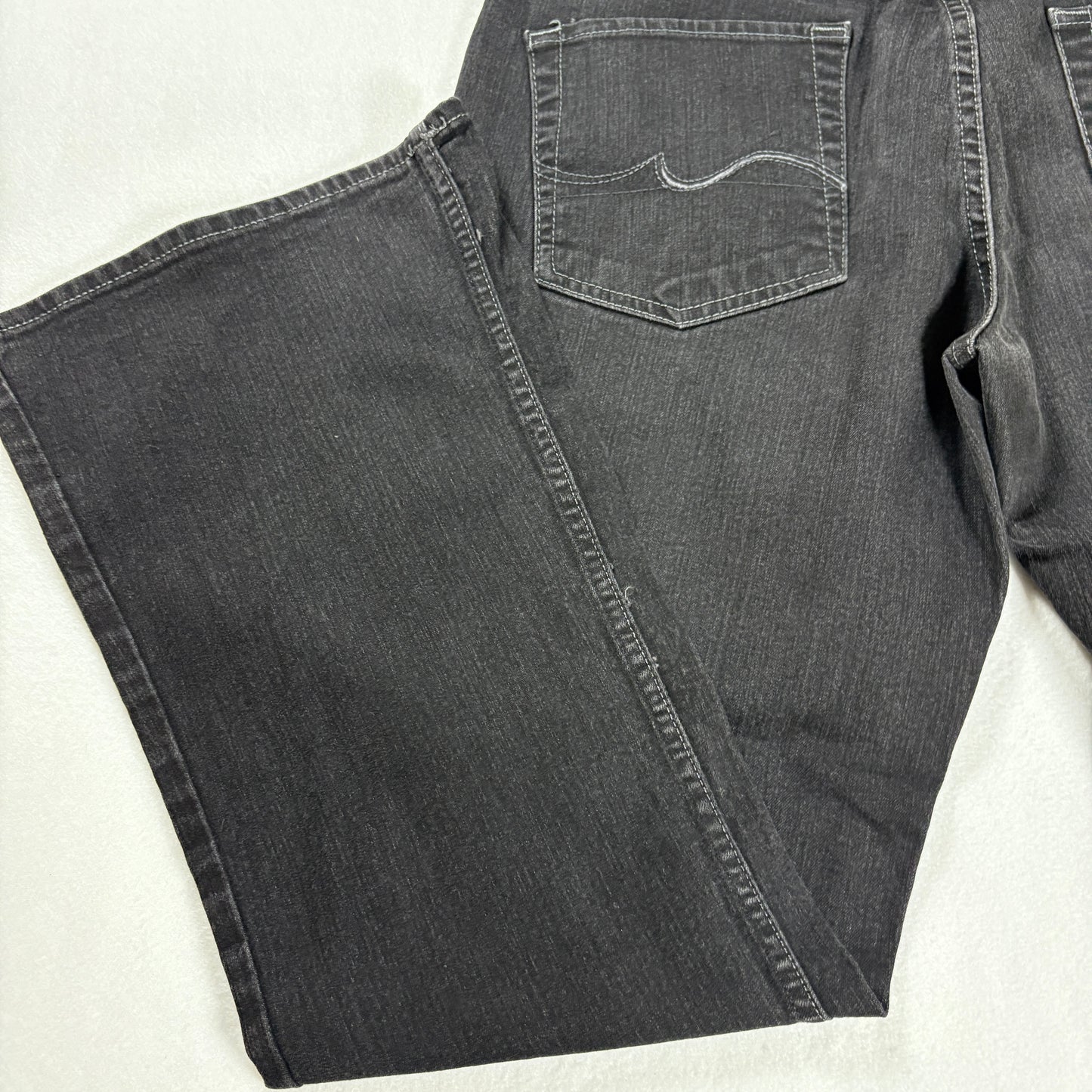 No Boundaries Jeans Juniors 13P Black Bootcut Flare Stretch Denim Pants