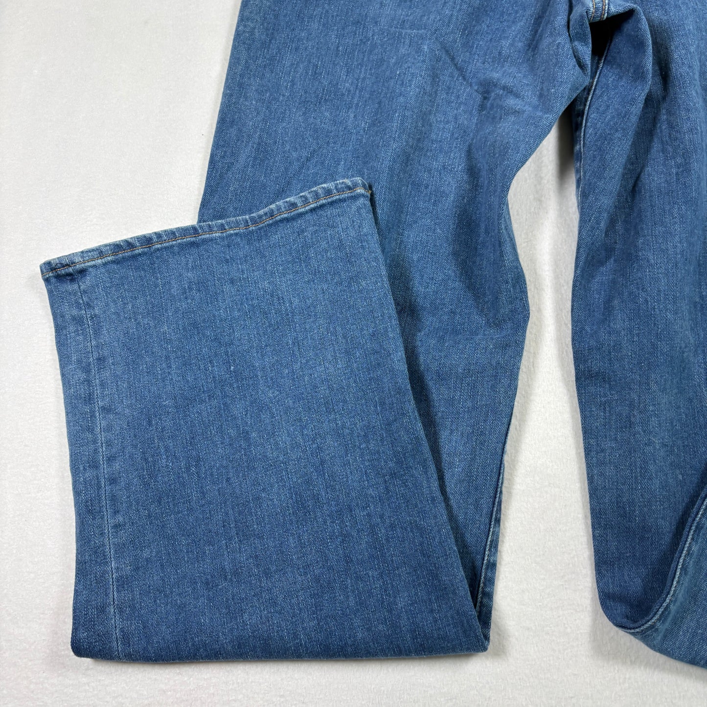 Parker Smith womens jeans 14/32 blue denim straight leg stretch USA NWT Y2K