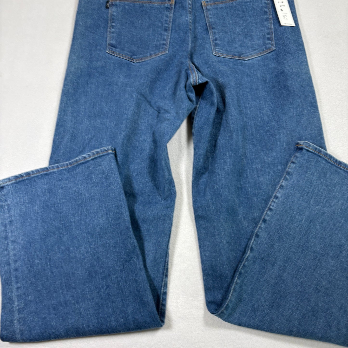 Parker Smith womens jeans 14/32 blue denim straight leg stretch USA NWT Y2K
