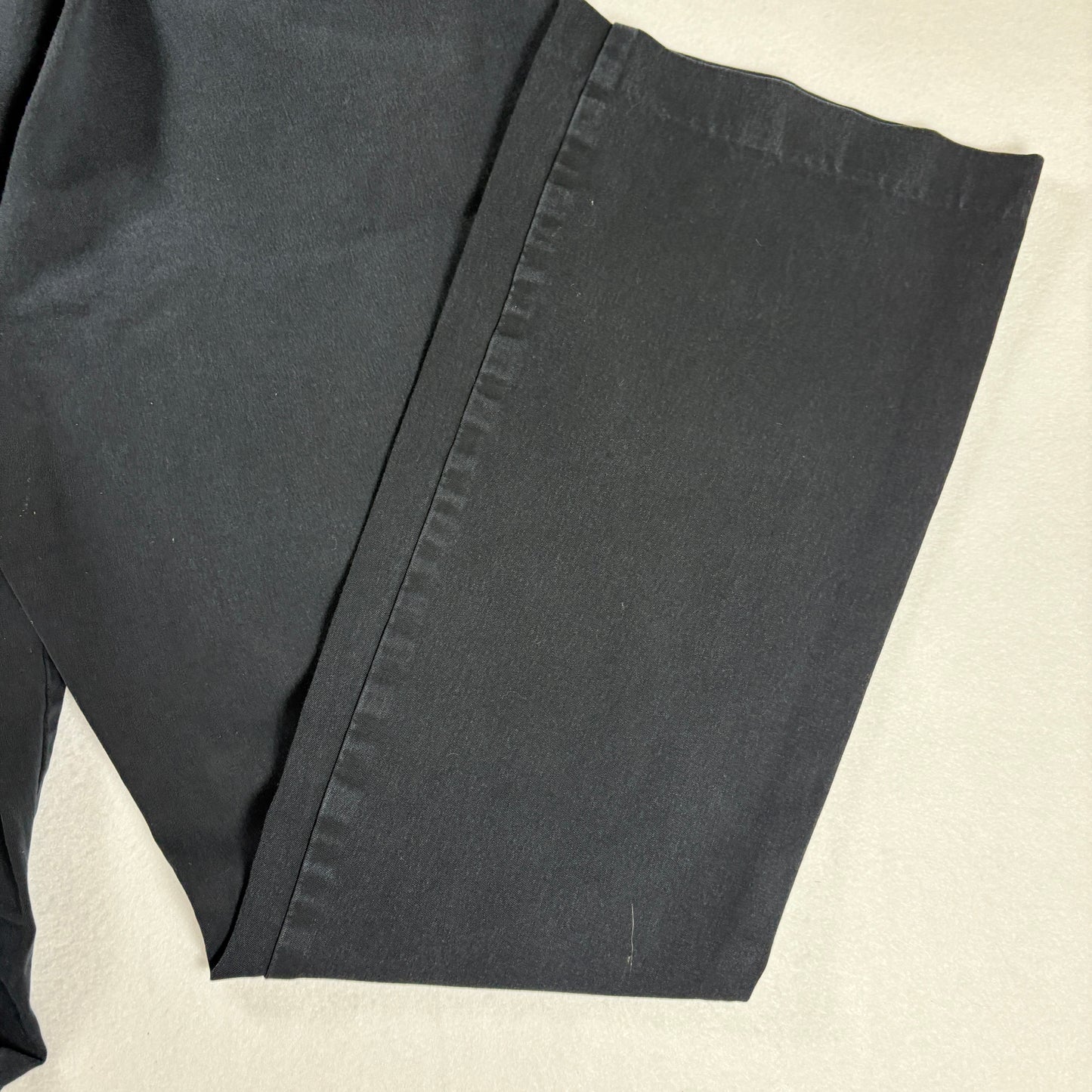Old Navy Women’s Size 12 High-Rise Pixie Flare Pants Black Secret-Smooth Pockets