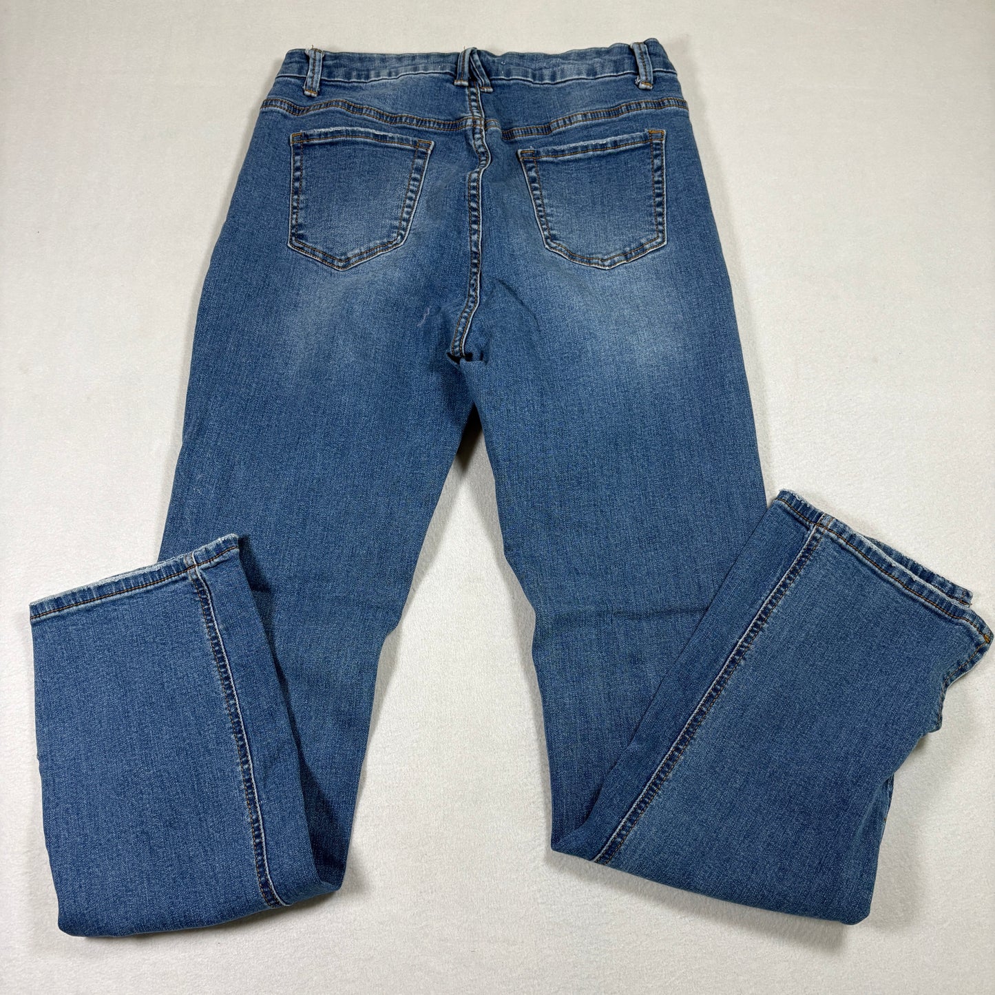 Dogma womens jeans size 13 blue distressed ripped denim skinny Y2K grunge 90s