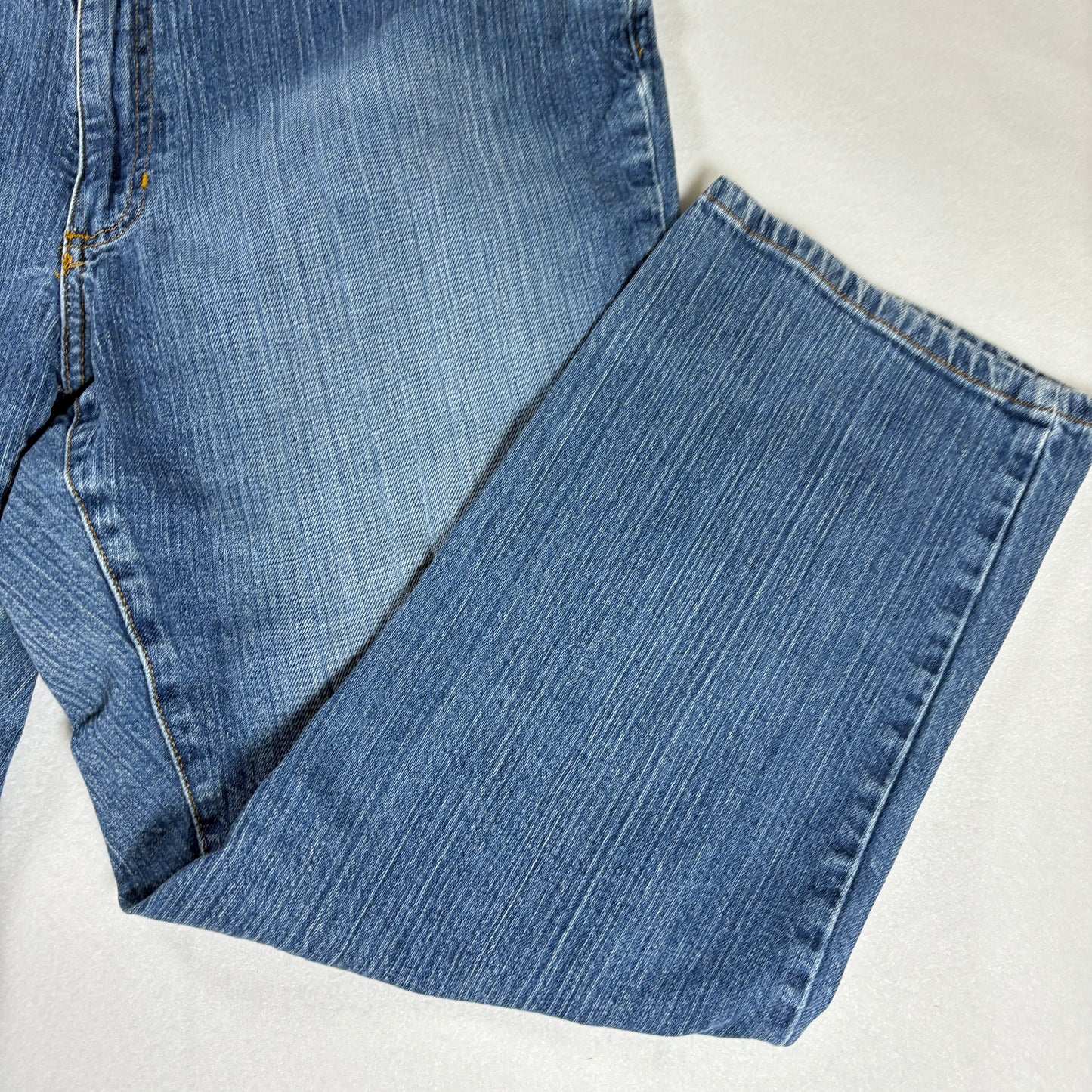 Denim 24/7 Jeans Women’s 18WP Bootcut Blue Stretch Cotton Spandex Plus Size