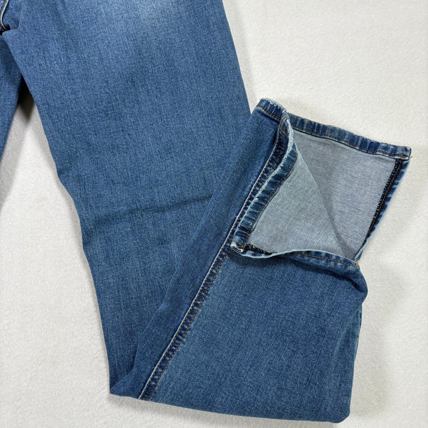 Dogma womens jeans size 13 blue distressed ripped denim skinny Y2K grunge 90s