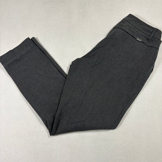 Eddie Bauer womens pants size 2 gray dress slacks straight leg career office