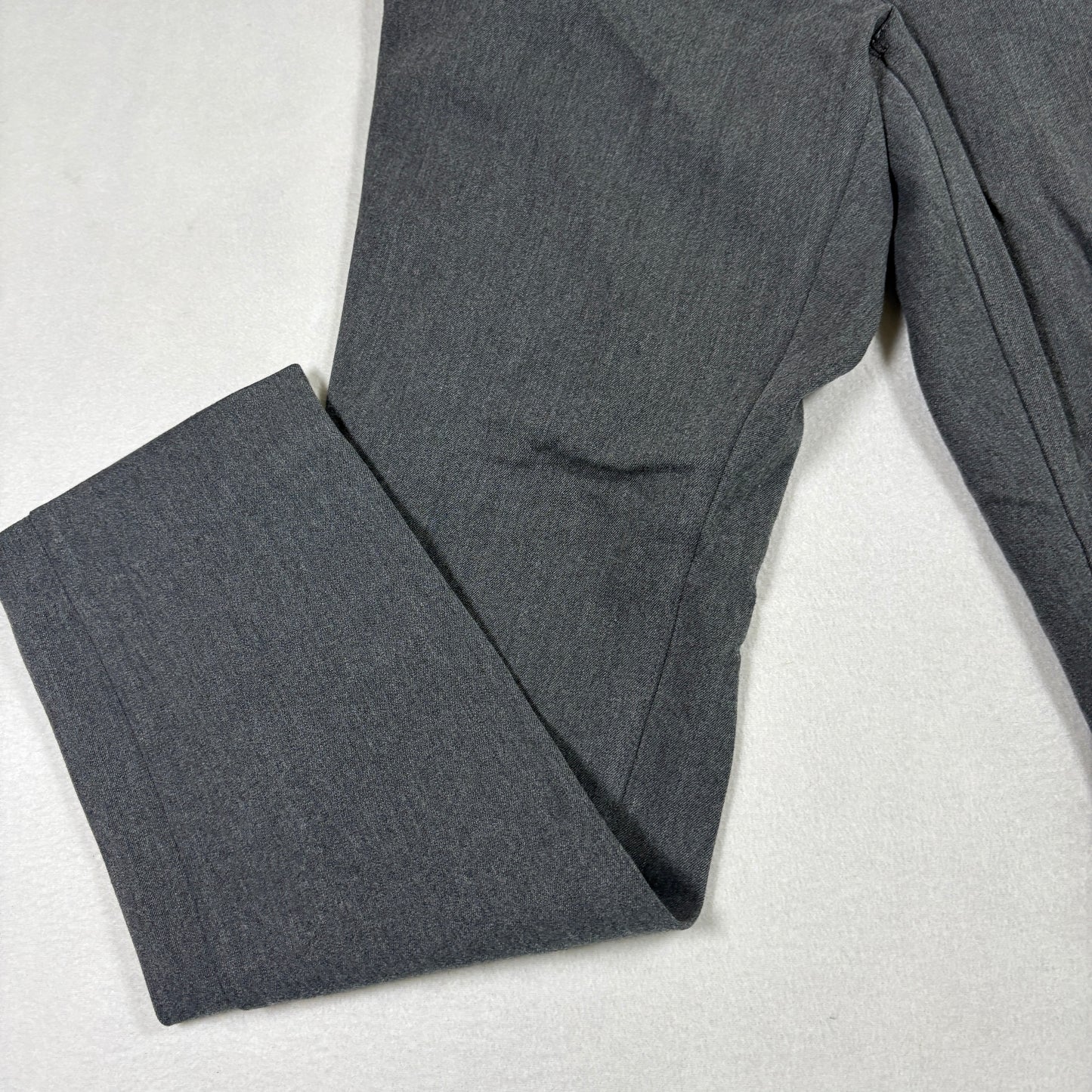 Eddie Bauer womens pants size 2 gray dress slacks straight leg career office
