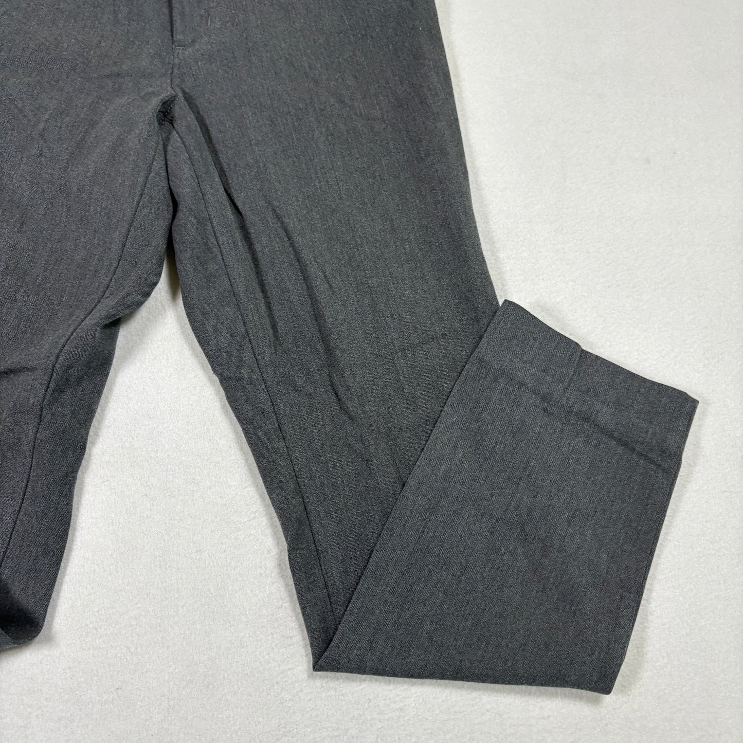 Eddie Bauer womens pants size 2 gray dress slacks straight leg career office