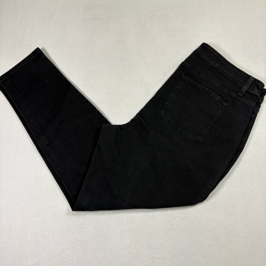 Time and Tru womens jeans 18 black high rise skinny stretch plus size Y2K grunge