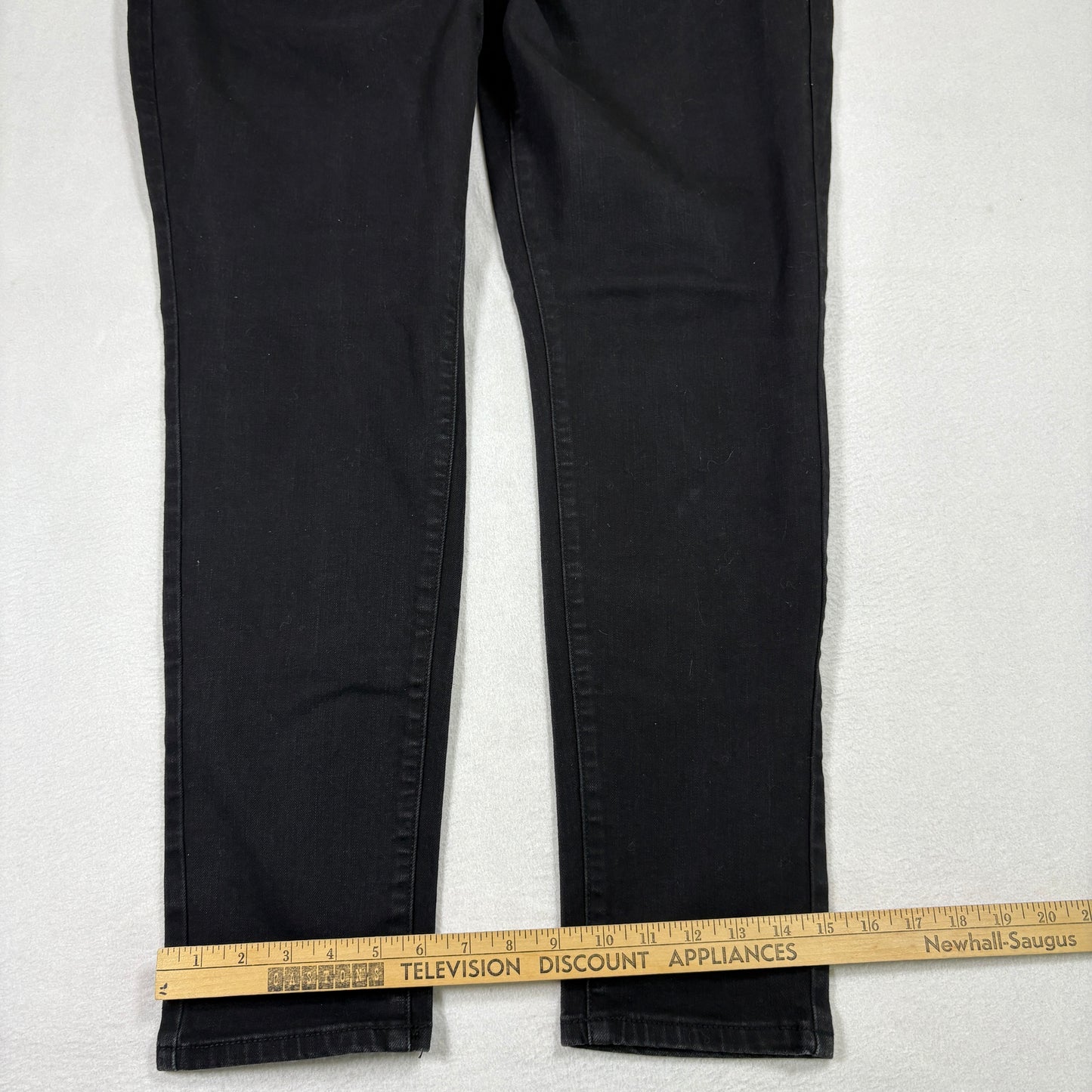 Time and Tru womens jeans 18 black high rise skinny stretch plus size Y2K grunge