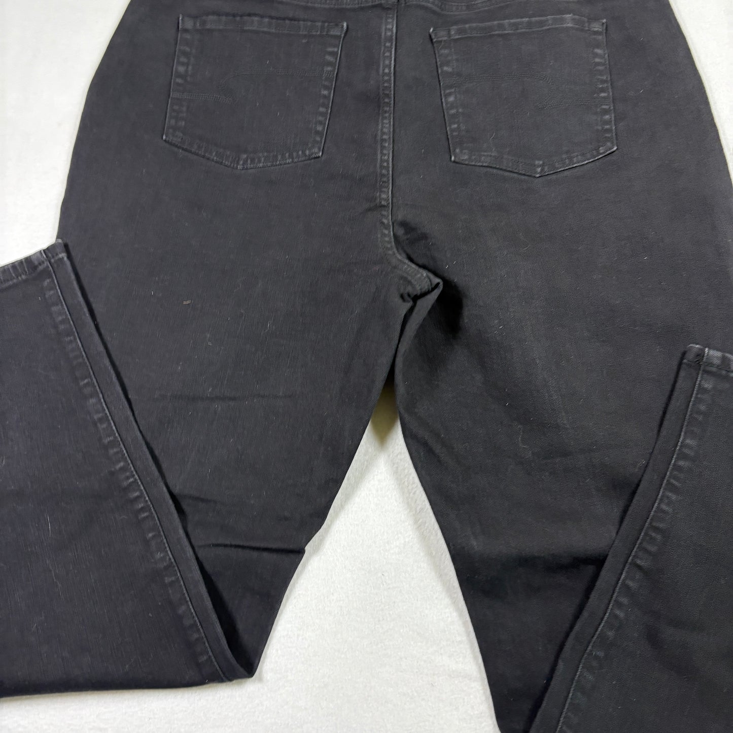 Time and Tru womens jeans 18 black high rise skinny stretch plus size Y2K grunge