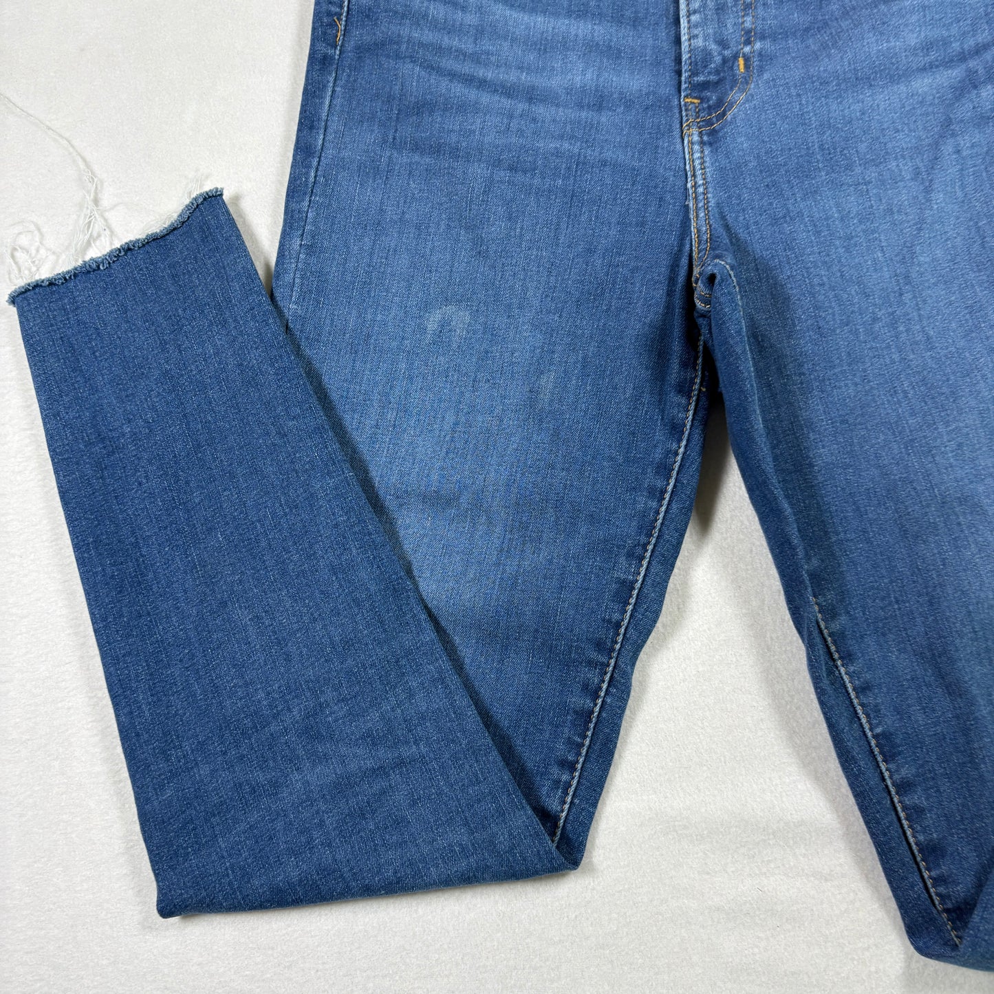 Levi’s Womens Mile High Super Skinny Jeans 29x30 Blue High Rise Stretch Y2K