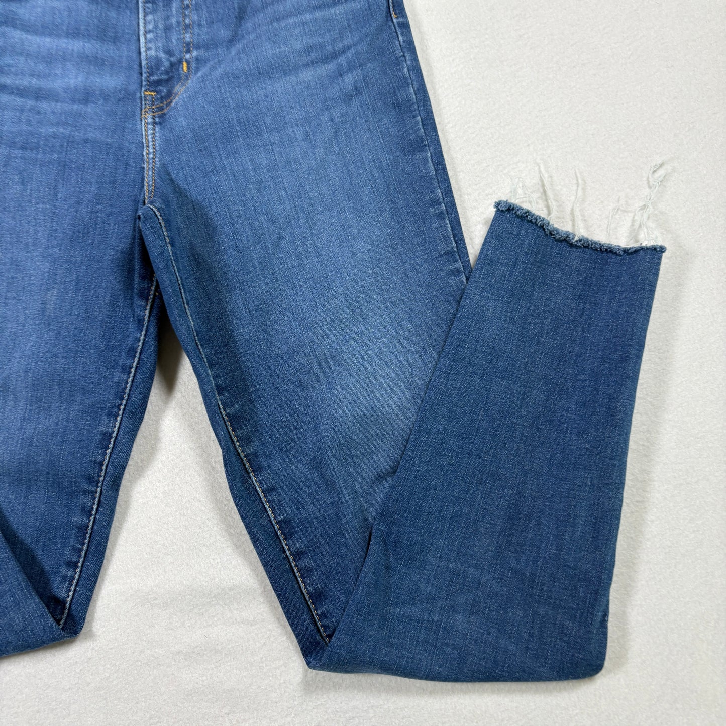 Levi’s Womens Mile High Super Skinny Jeans 29x30 Blue High Rise Stretch Y2K