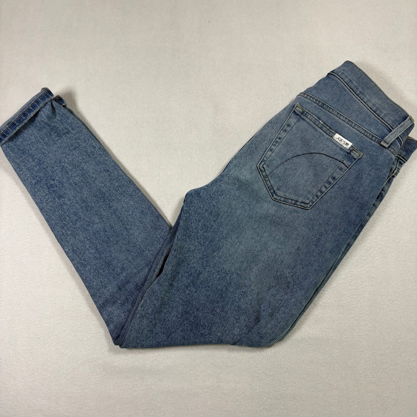 Joe’s Jeans Womens 29 Light Wash Skinny Denim High Rise Stretch Y2K Vintage