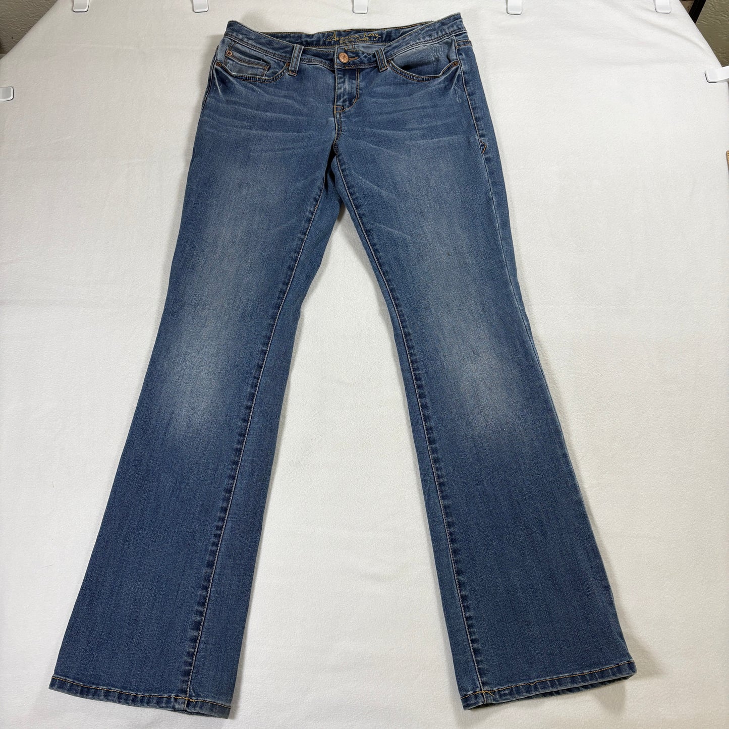 American Rag Jeans Womens 9R Bootcut Mid Rise Blue Denim Y2K Retro Style VintageX