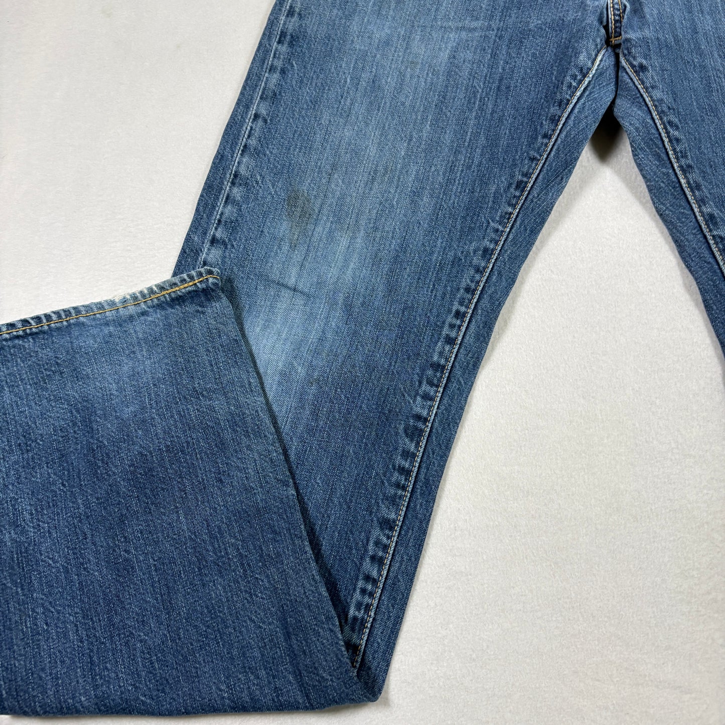 Levi’s Mens 505 Jeans 33x34 Blue Straight Leg Denim Vintage Y2K Workwear